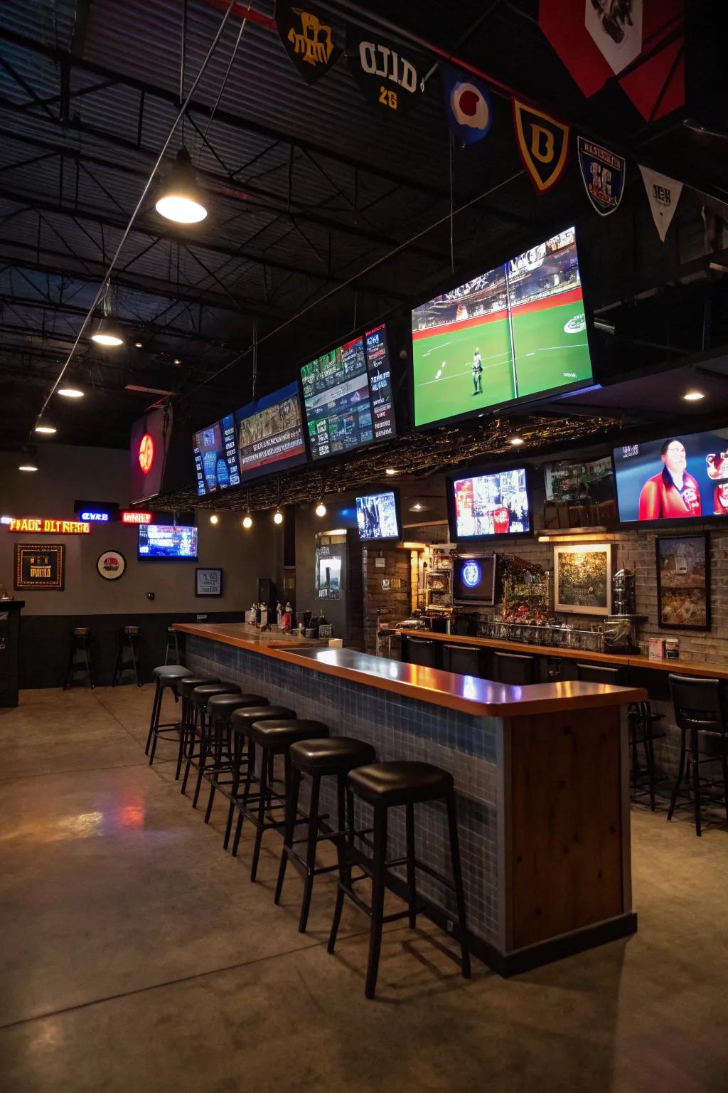 Elevate every game day to an unprecedented level of excitement within your individualized sports center, conveniently located right in the garage.