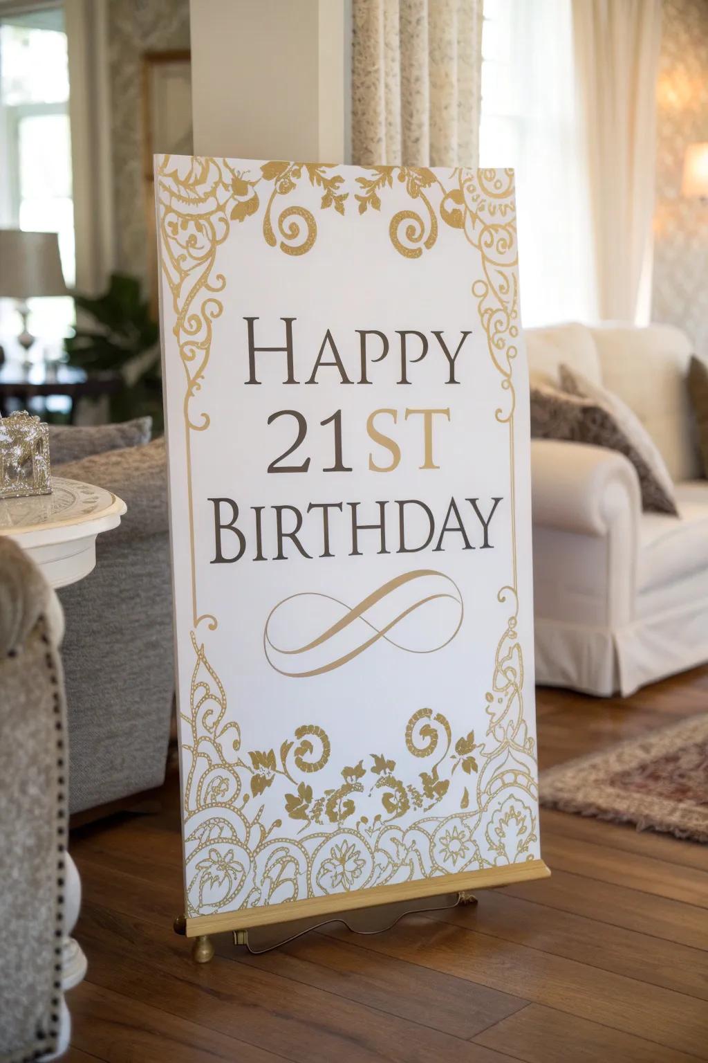 Incorporate a personal element with a custom name display.