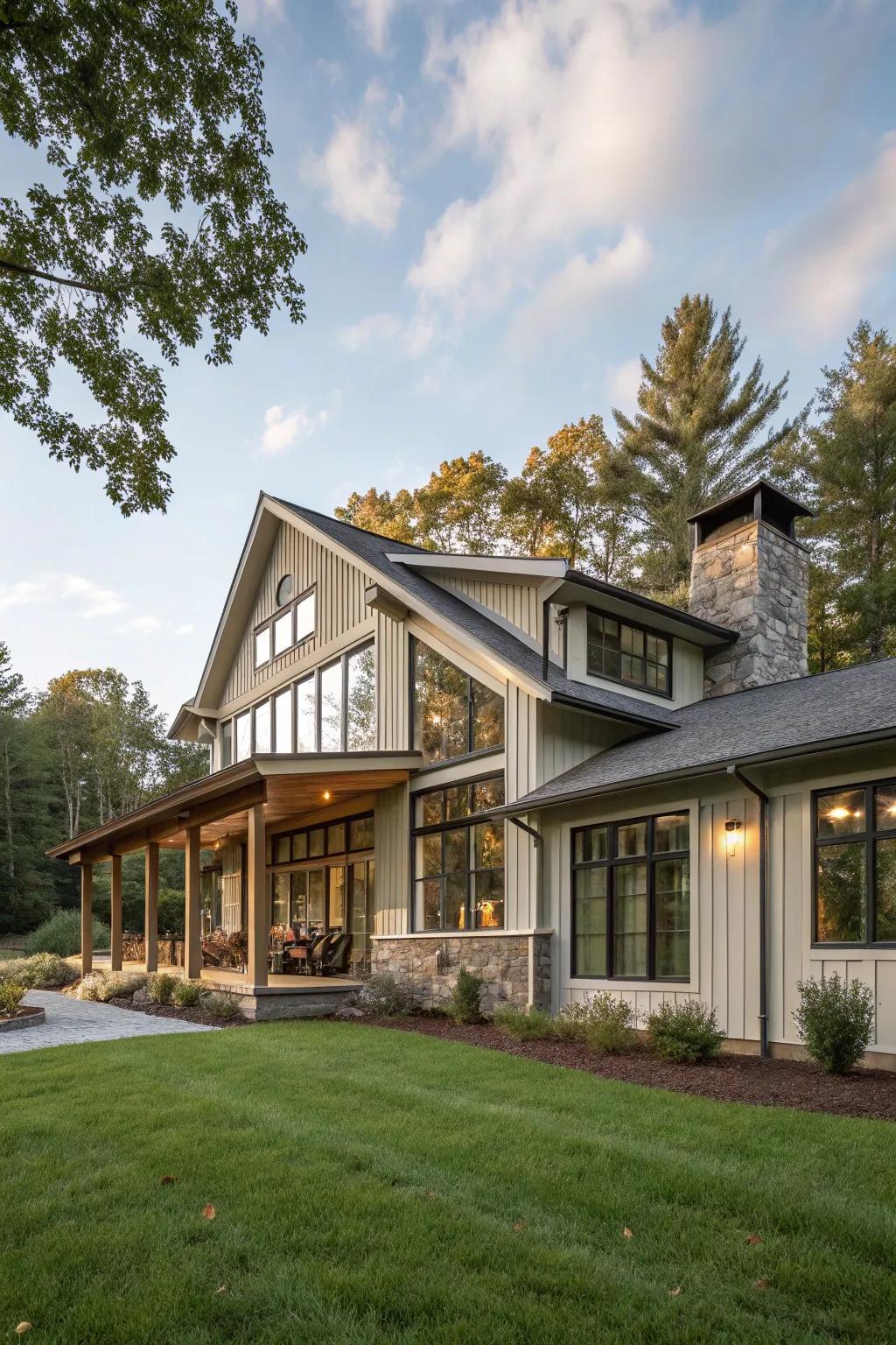 A balanced addition of area and panache