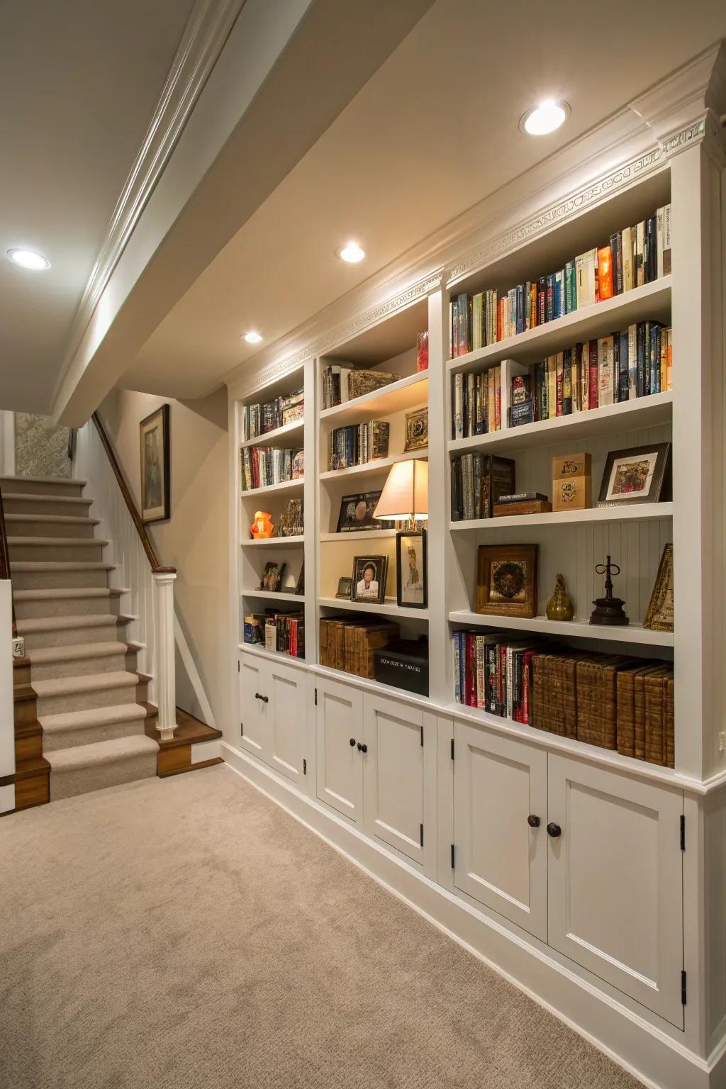 Maximize vertical space for storage and elegance.