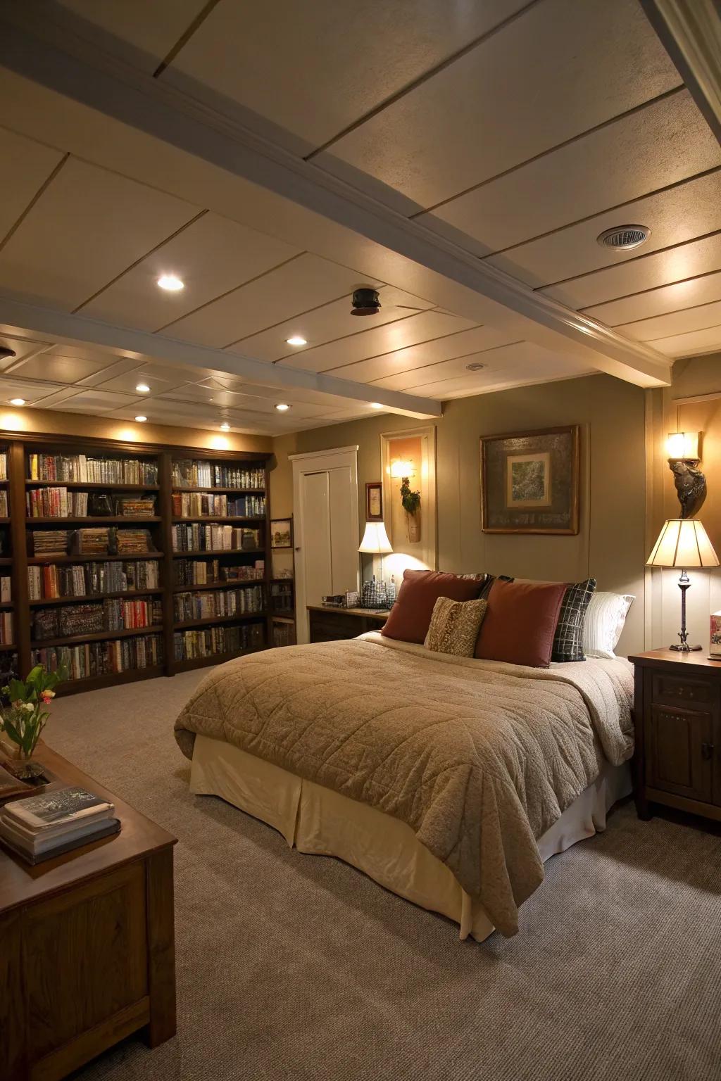Craft a cozy and welcoming atmosphere using a variety of well-planned lighting methods.