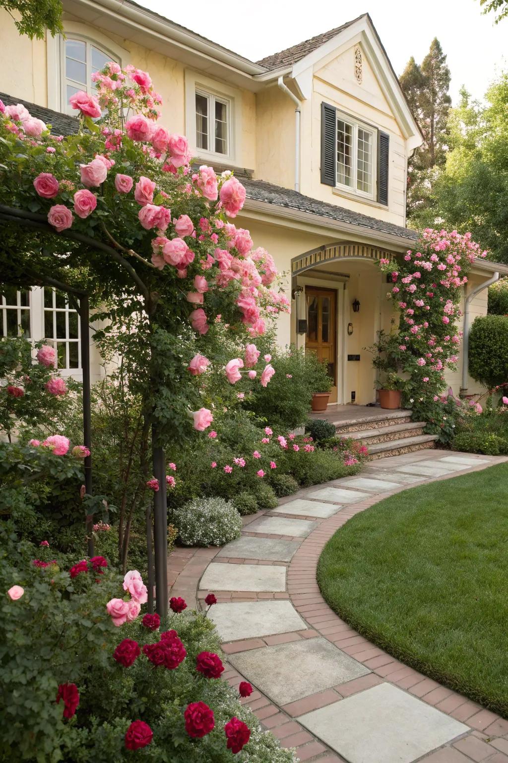 Shrub roses bring everlasting charm and elegance.