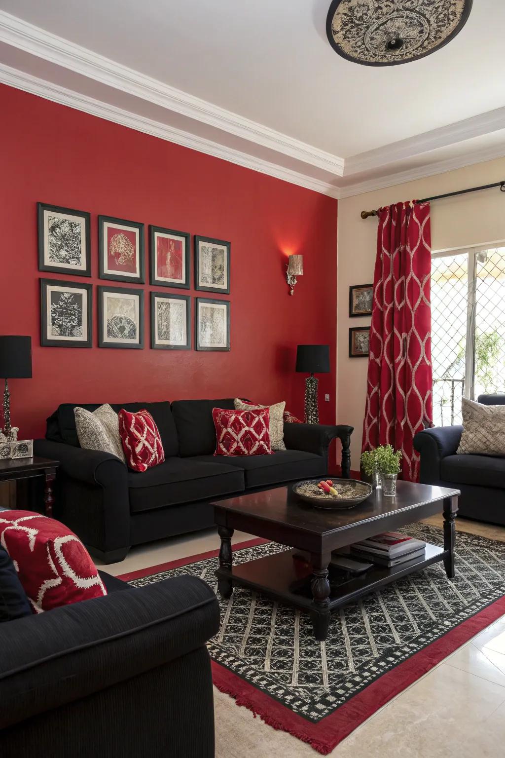 Utilize the impact of striking color differences.
