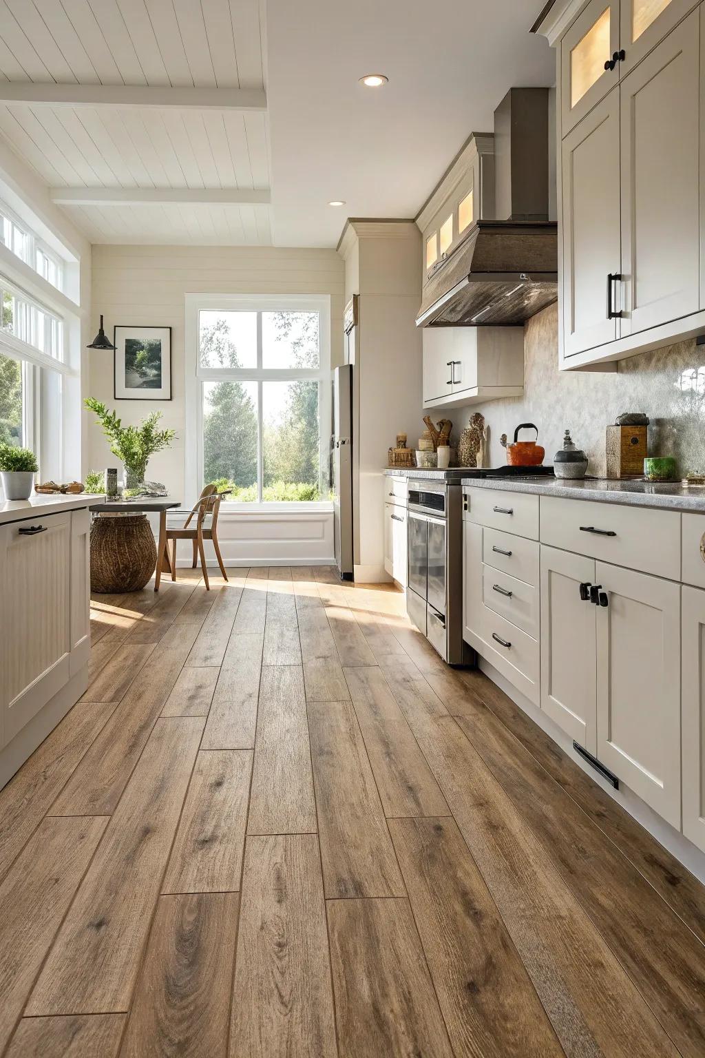 Artificial wood boards: the hardwood aesthetic without the hardwood price.