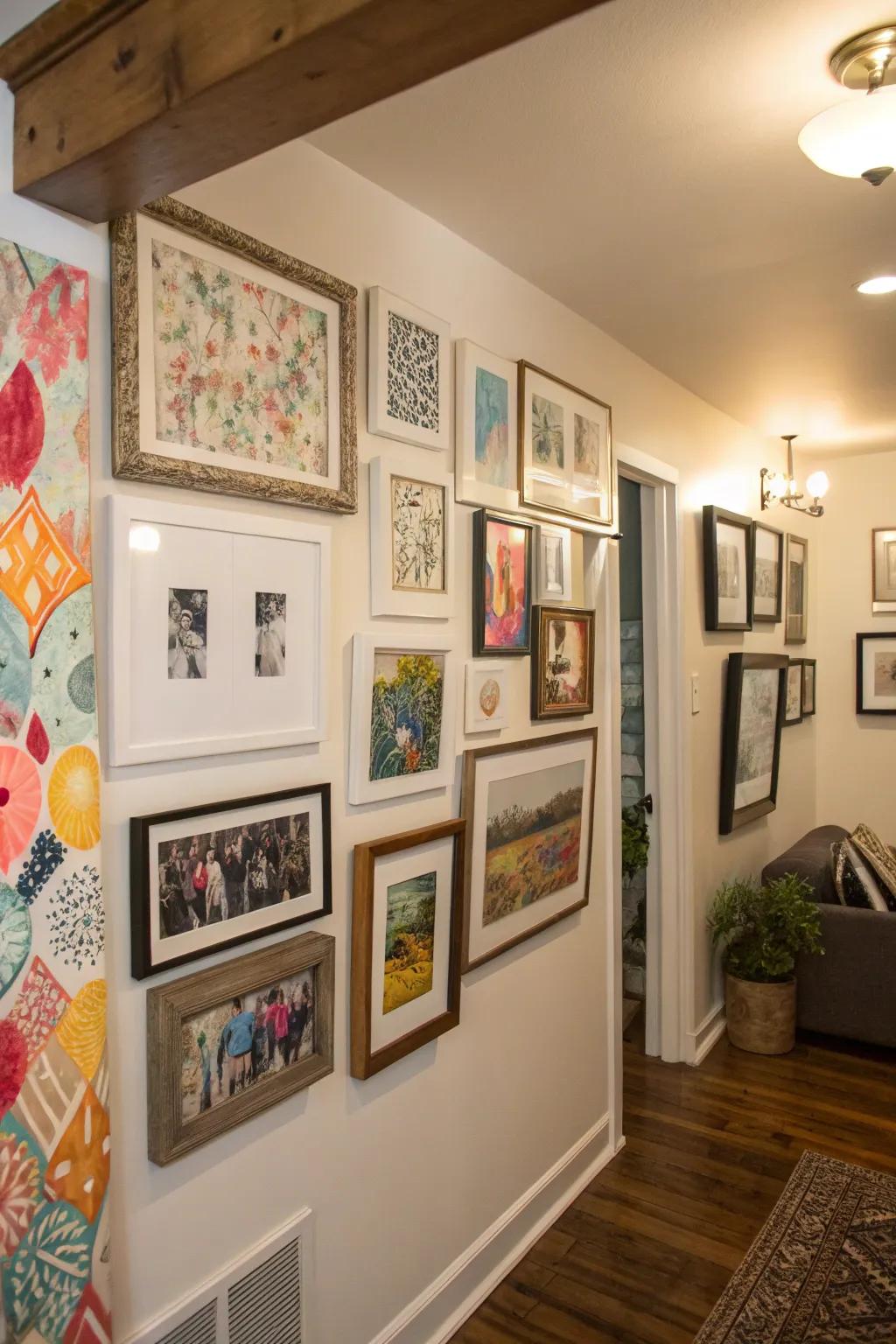 Tailor your corner with a breathtaking gallery display.