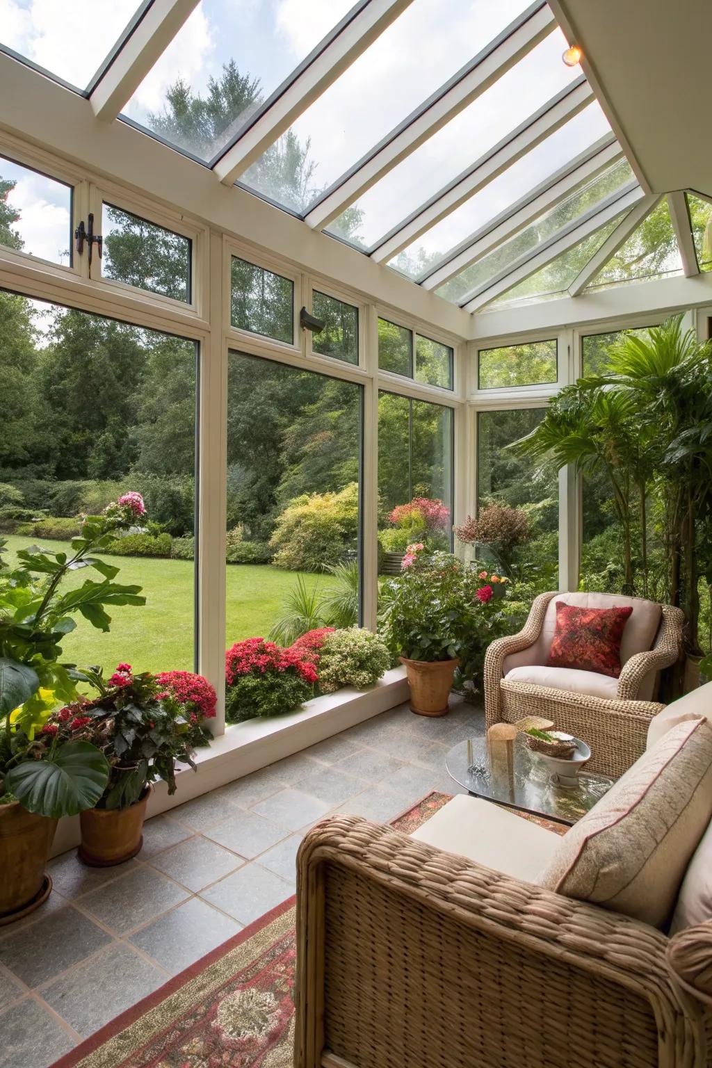 A sunroom reimagines your patio as a year-round retreat.