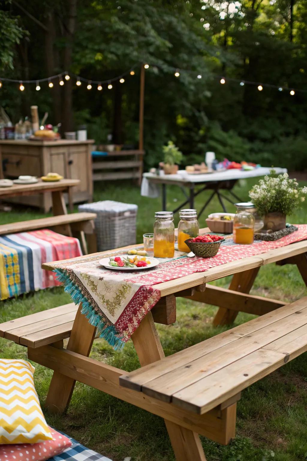 Elevate your Father's Day BBQ with a touch of homespun appeal.