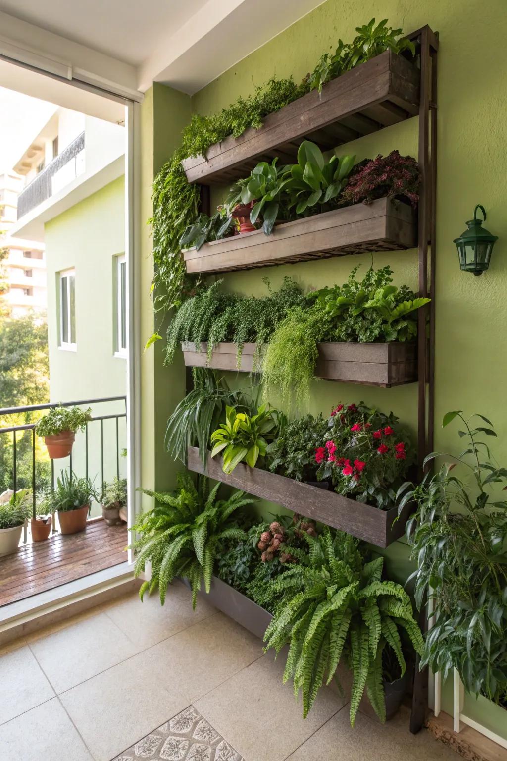 Vertical gardening optimizes space usage in your grow room.