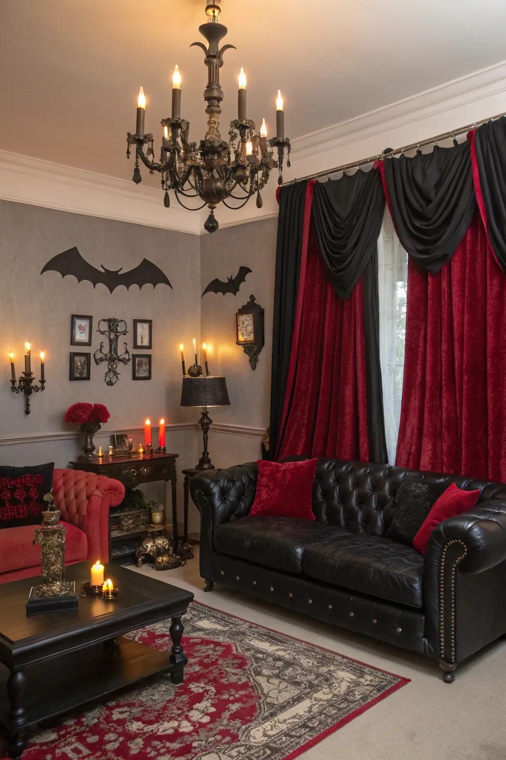 Turn your living space into a Gothic masterpiece this Halloween.