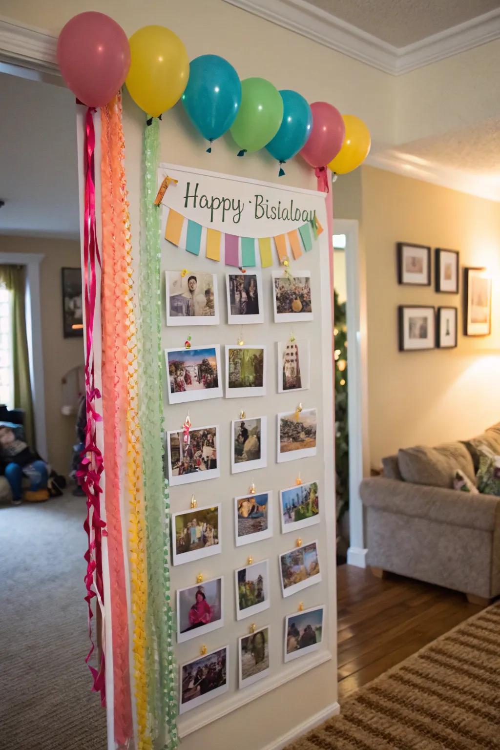 A touching assortment of personal images that celebrate special moments.