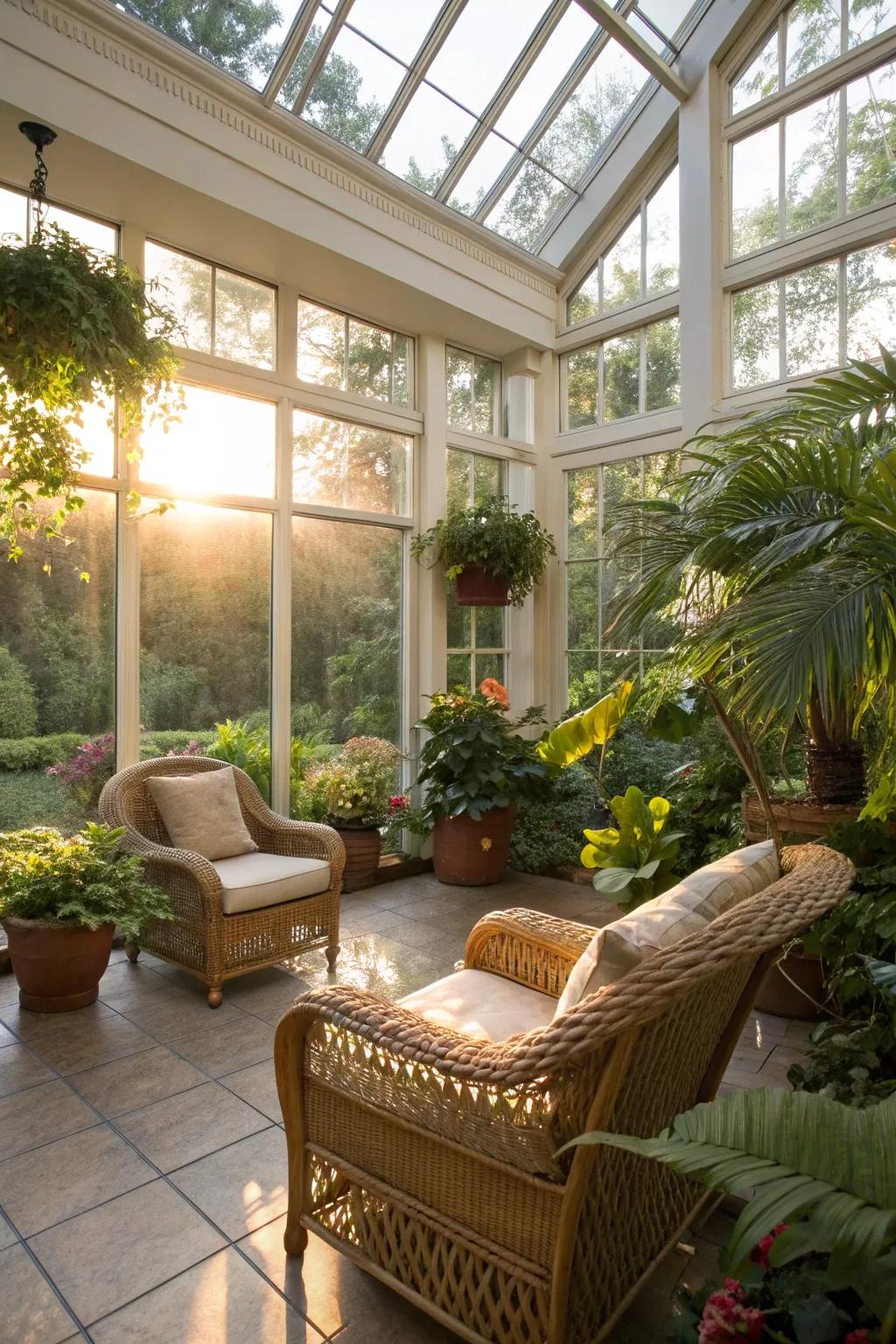 A sun-drenched sanctuary: the quintessential fusion of indoor ease and exterior splendor.