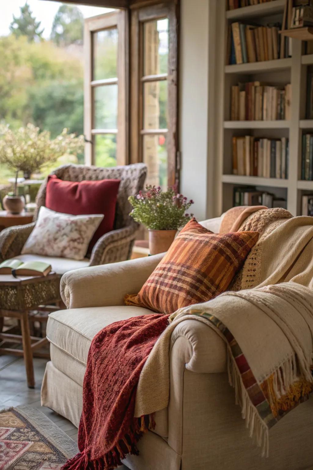 A comfortable lounge spot sets the stage for relaxation.