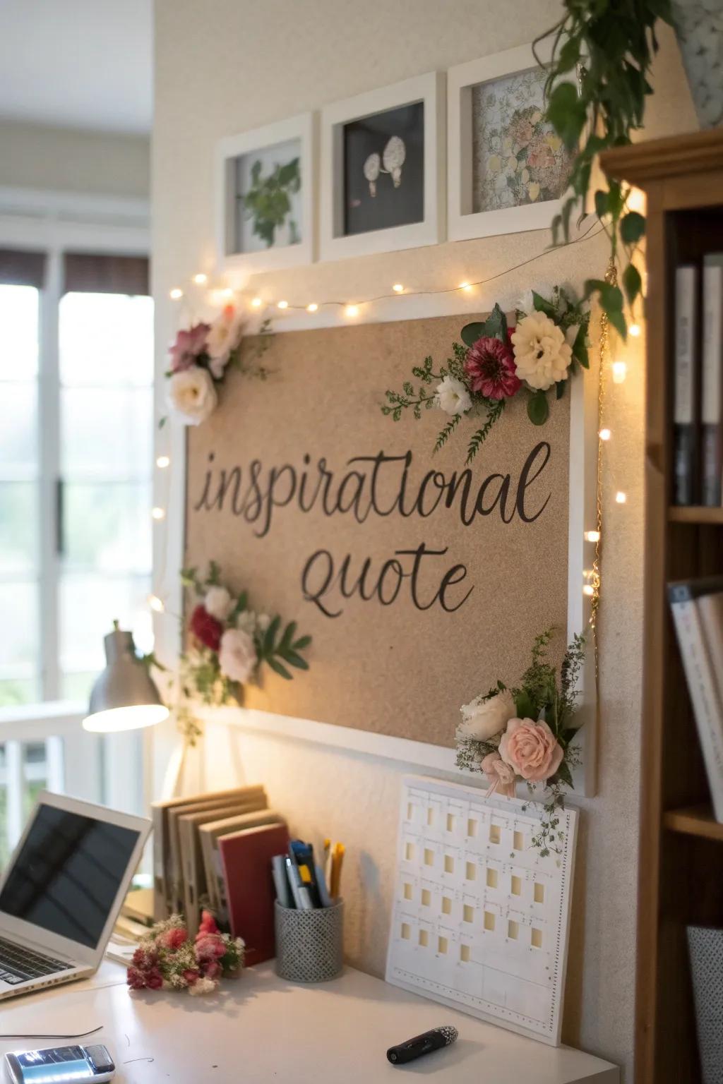 An inspiring area to begin each day filled with optimism.