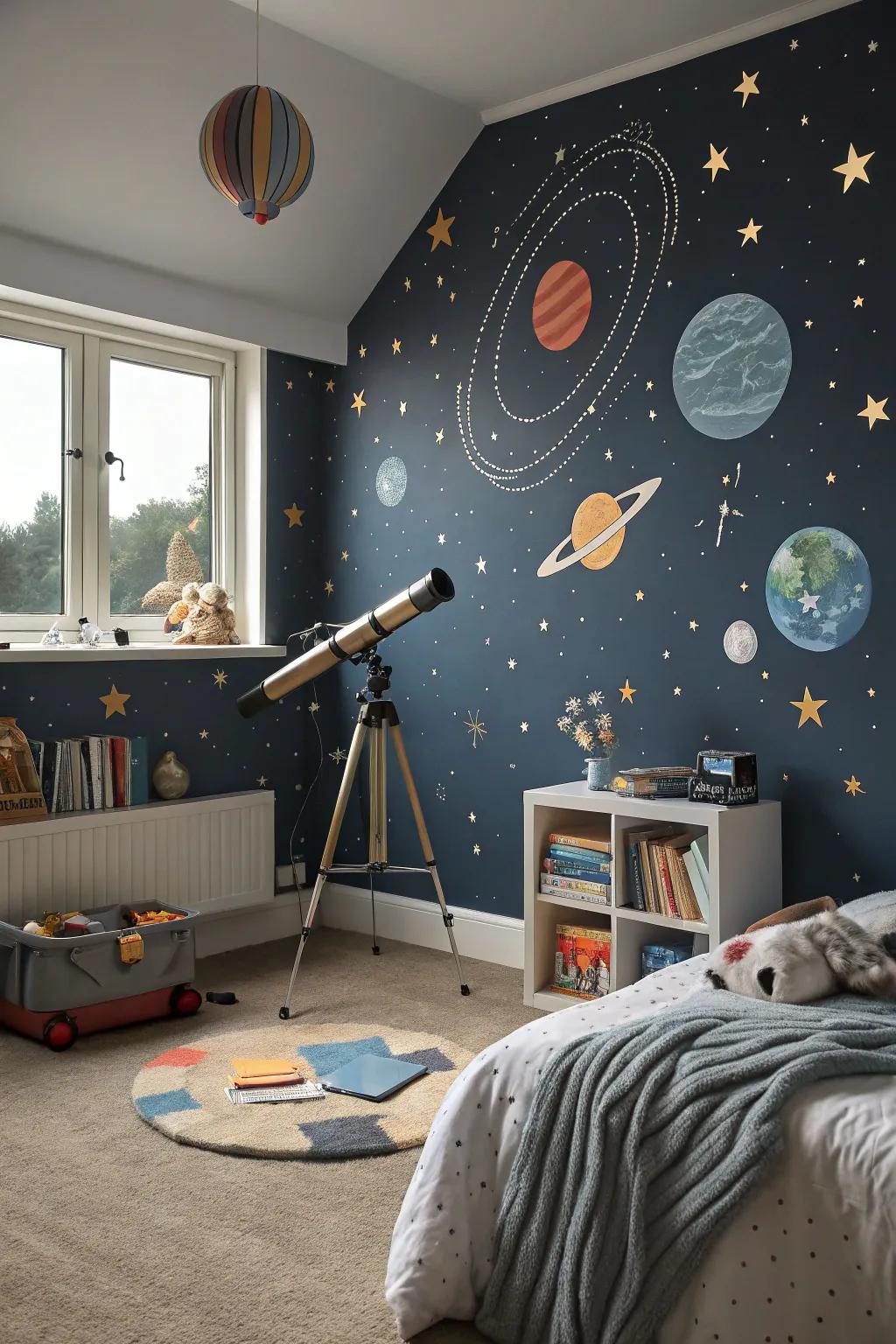 A cosmic-themed fantasy that sparks imagination and discovery.