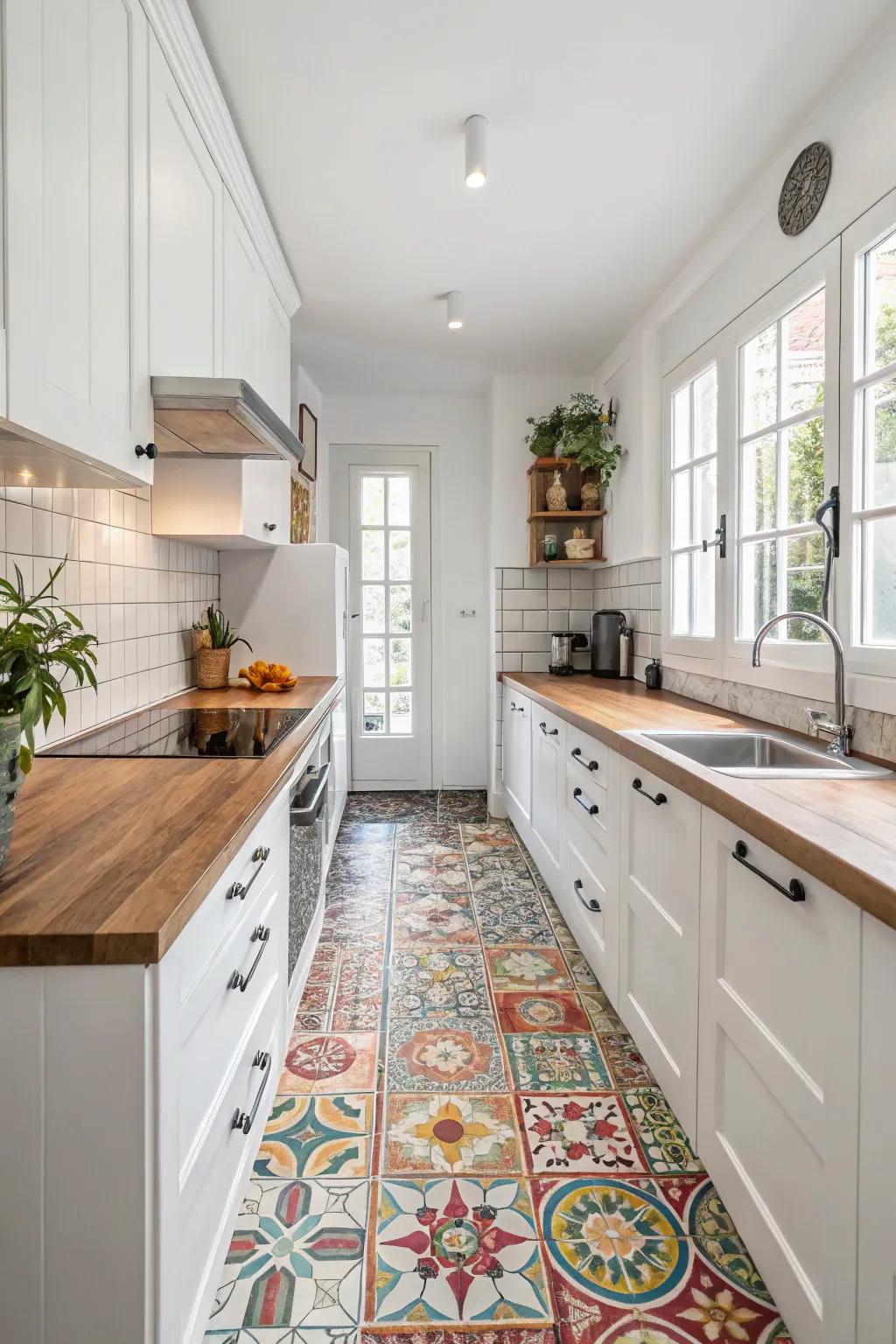 Let your floor steal the show with stunning patterns.