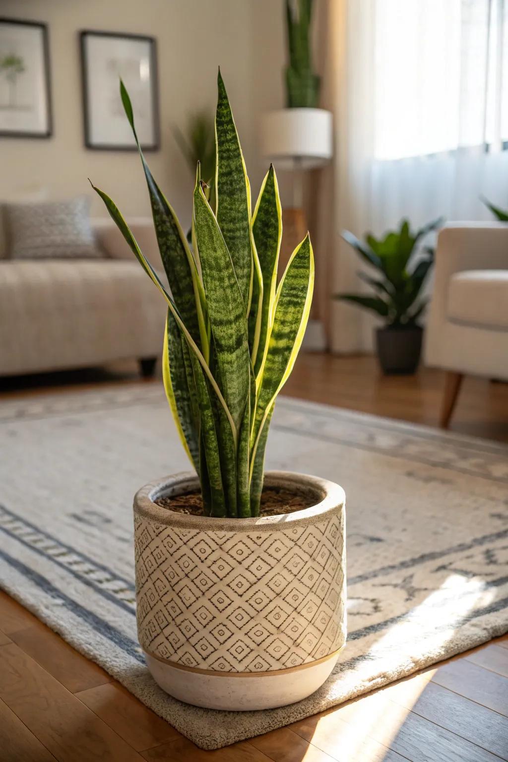With its effortless appeal, the serpent flora brings sophistication to any setting.