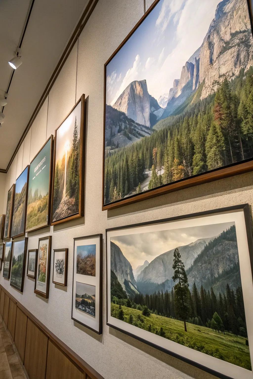 Picturesque art pieces can immediately whisk you away to your favorite national park.
