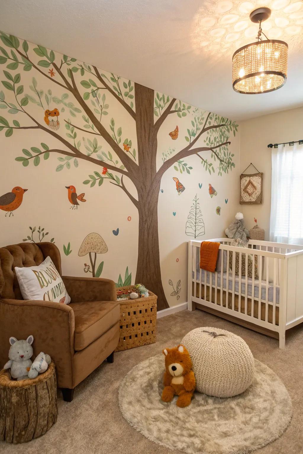 Enter a woodland paradise where nature and care intertwine.