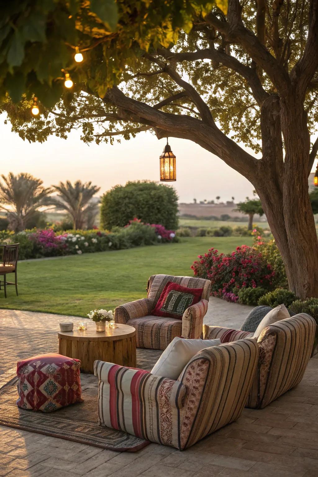 Design a snug nook with comfy seating and plush cushions for the ultimate in relaxation.