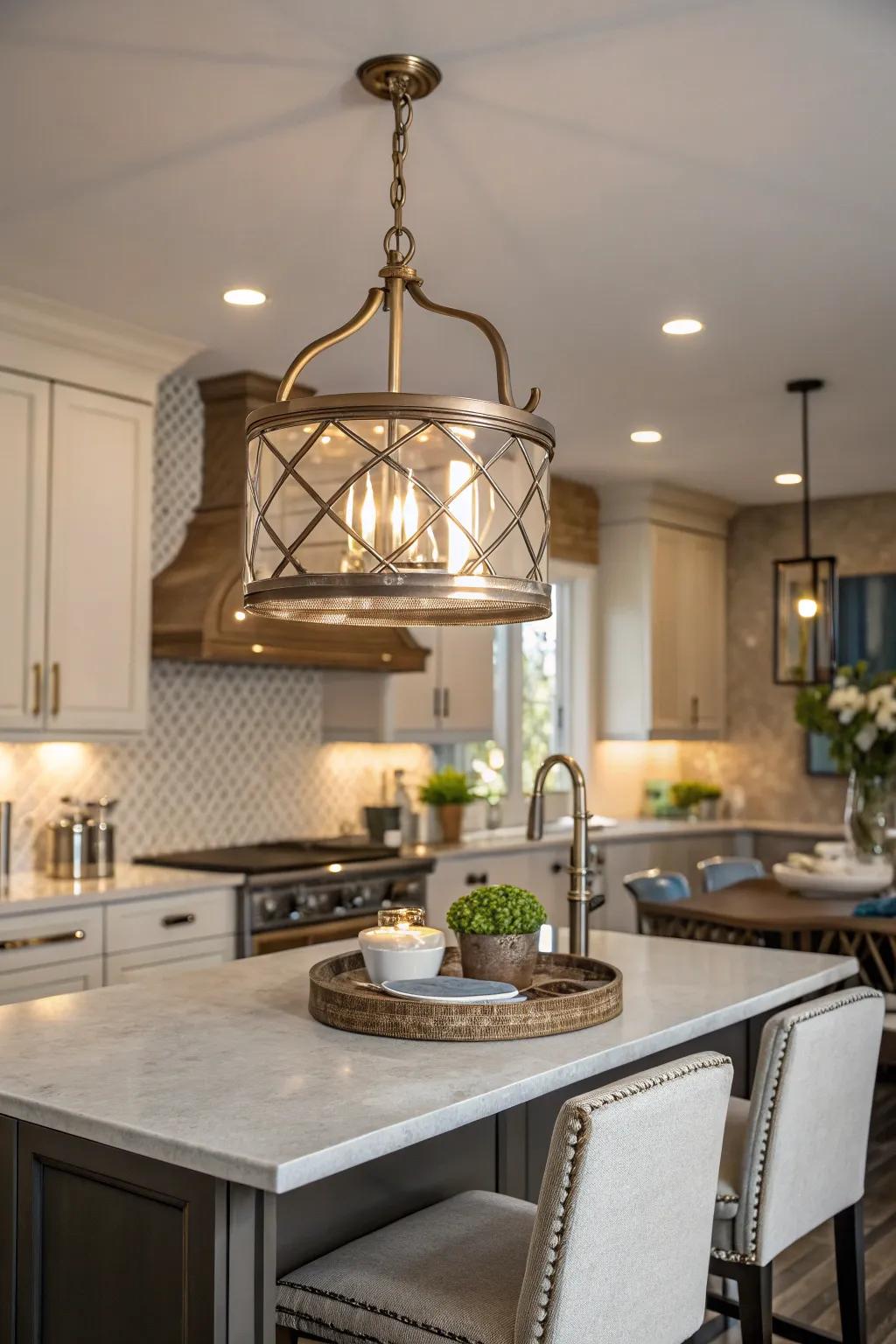 Elevate your kitchen with elegant semi flush mount lighting.
