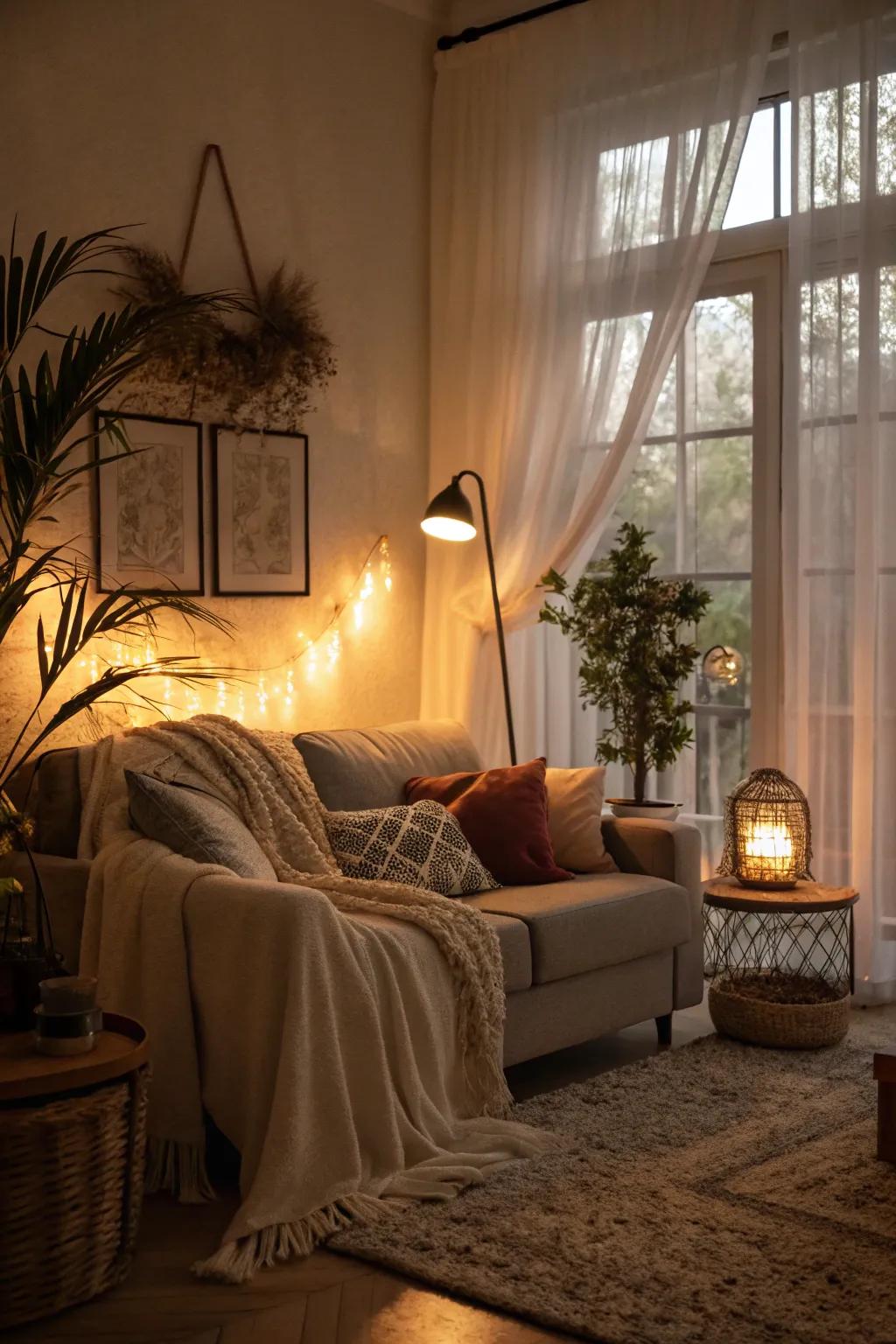 Craft the ideal setting in your living area with intelligent lights that adapt to suit your desires.