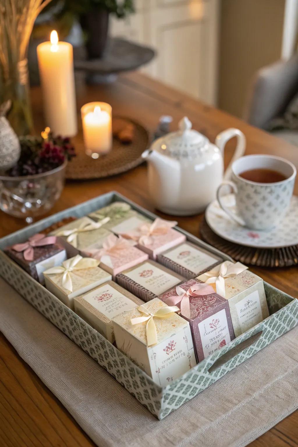 High-quality tea selections make for a meaningful gift.