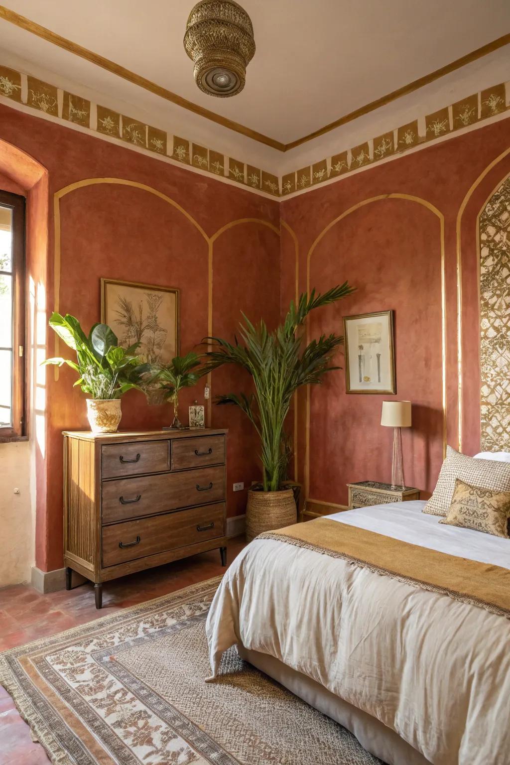 Embrace nature-inspired hues to embody the warmth of Tuscany.
