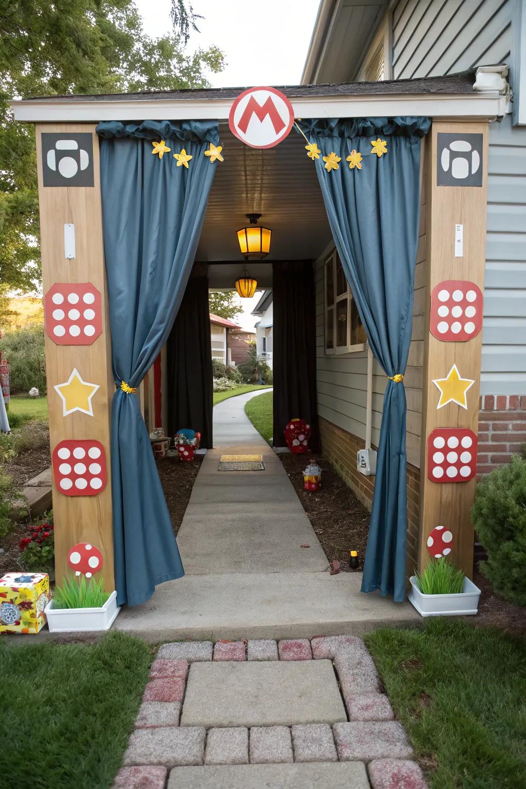 An impressive gateway that immerses guests in a virtual realm.