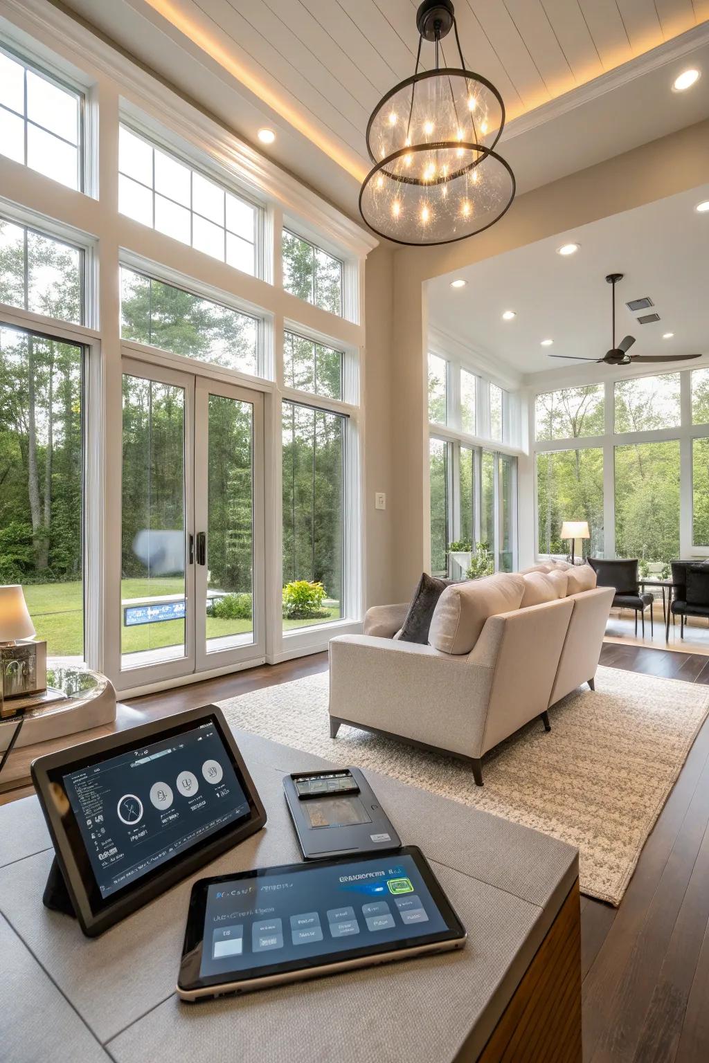 Smart technology improving comfort and ease.