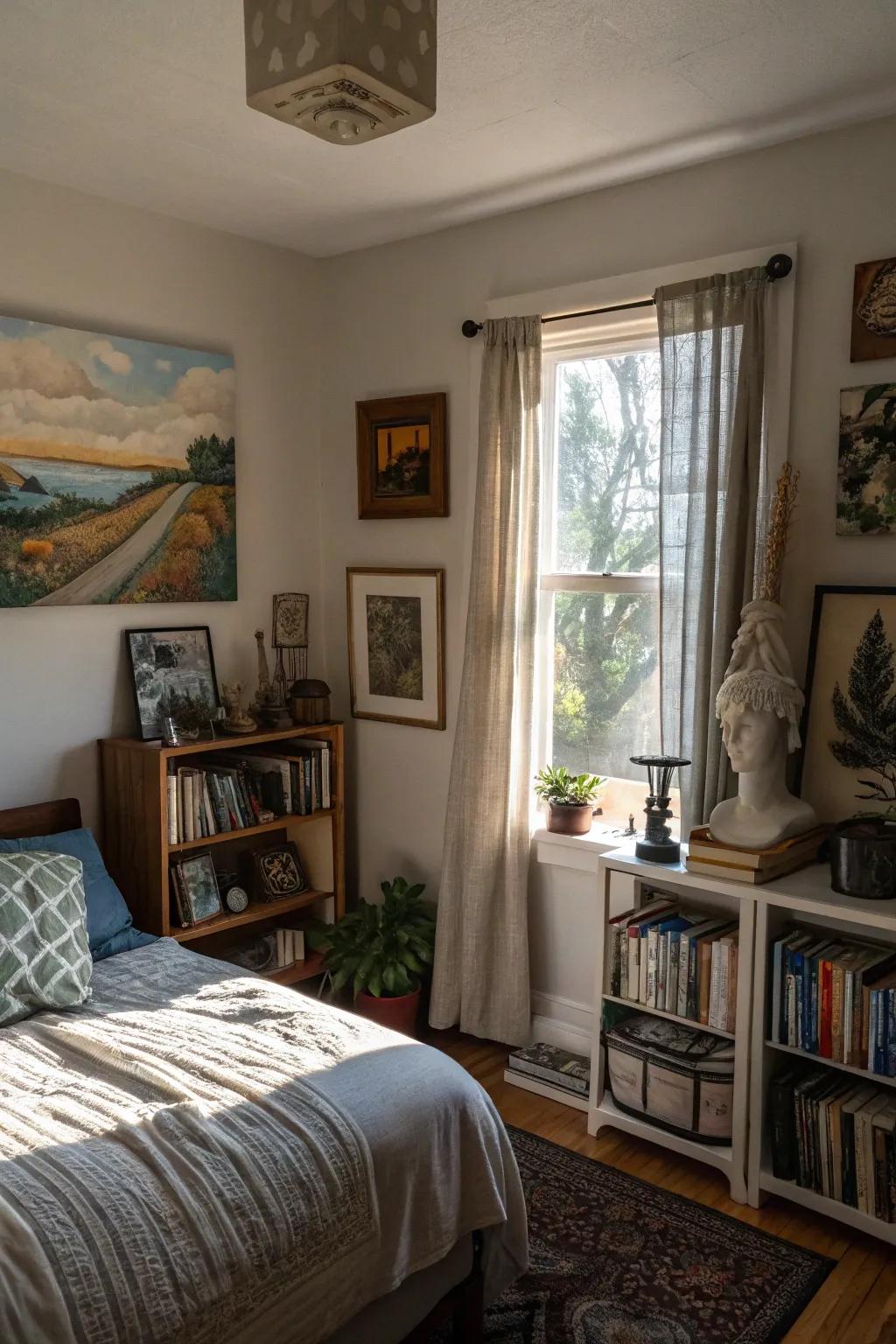 Unexpected placements introduce intrigue to your decor.