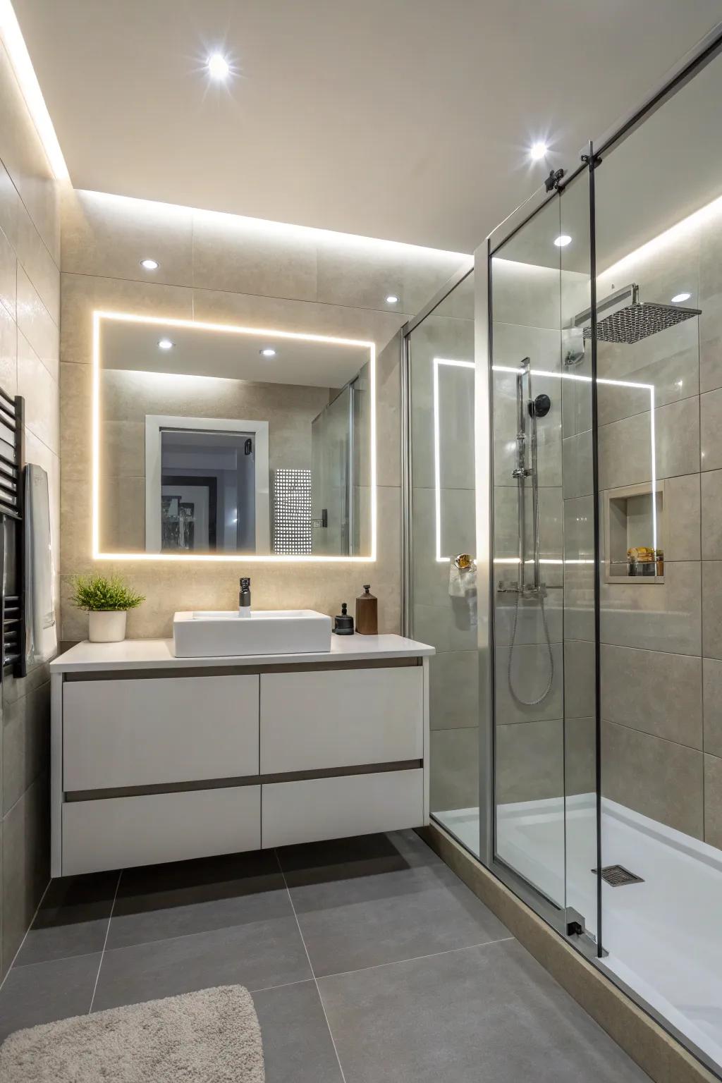 LED illumination furnishes effectiveness and radiant illumination.