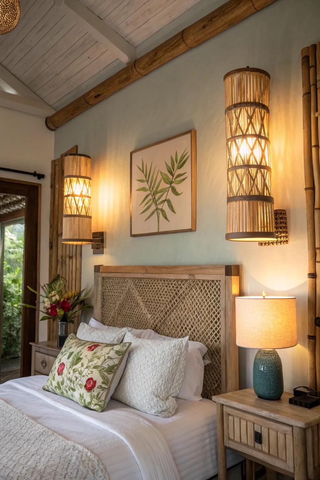 Eco-friendly sconces bring sustainability and style together.