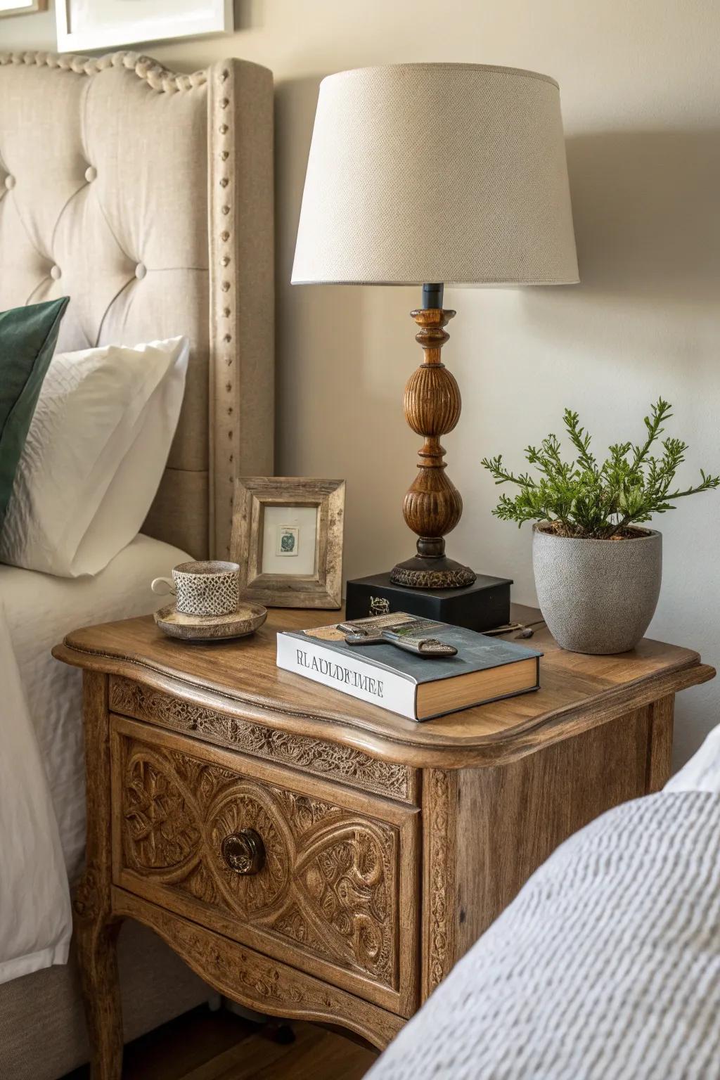 Heritage objects introduce distinction and history.