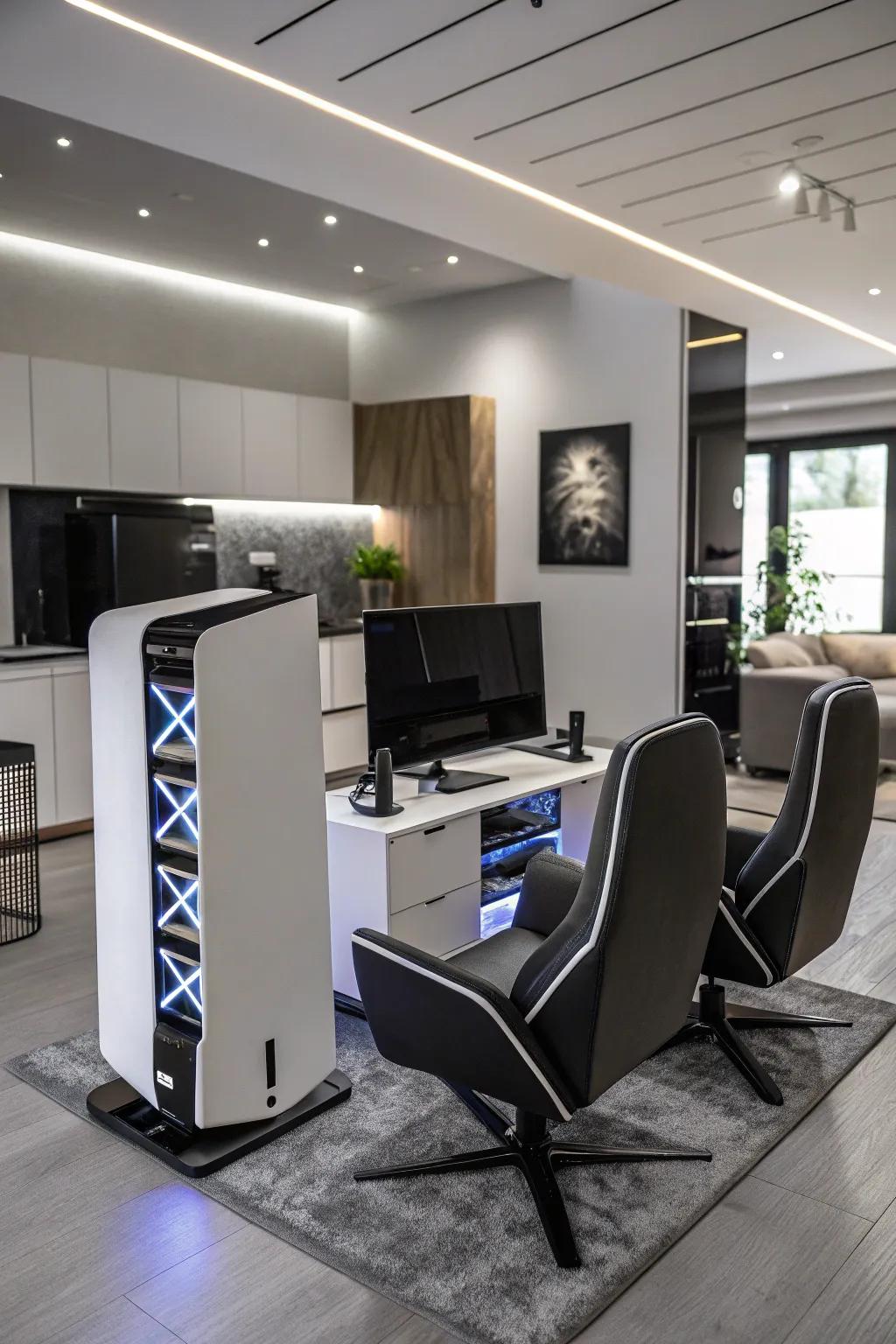 Modern components highlight this setup’s forward-looking design.