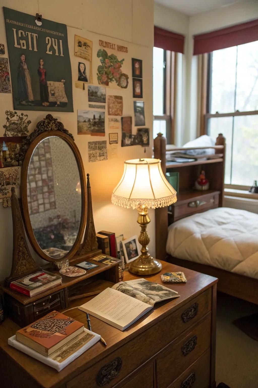 Antique finds add unique character