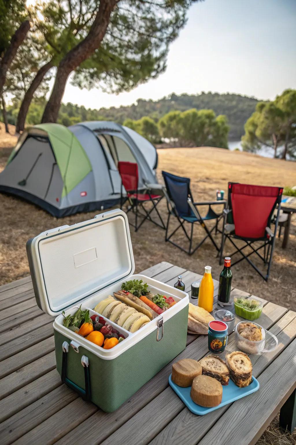 A superior cooler ensures your food stays fresh longer.