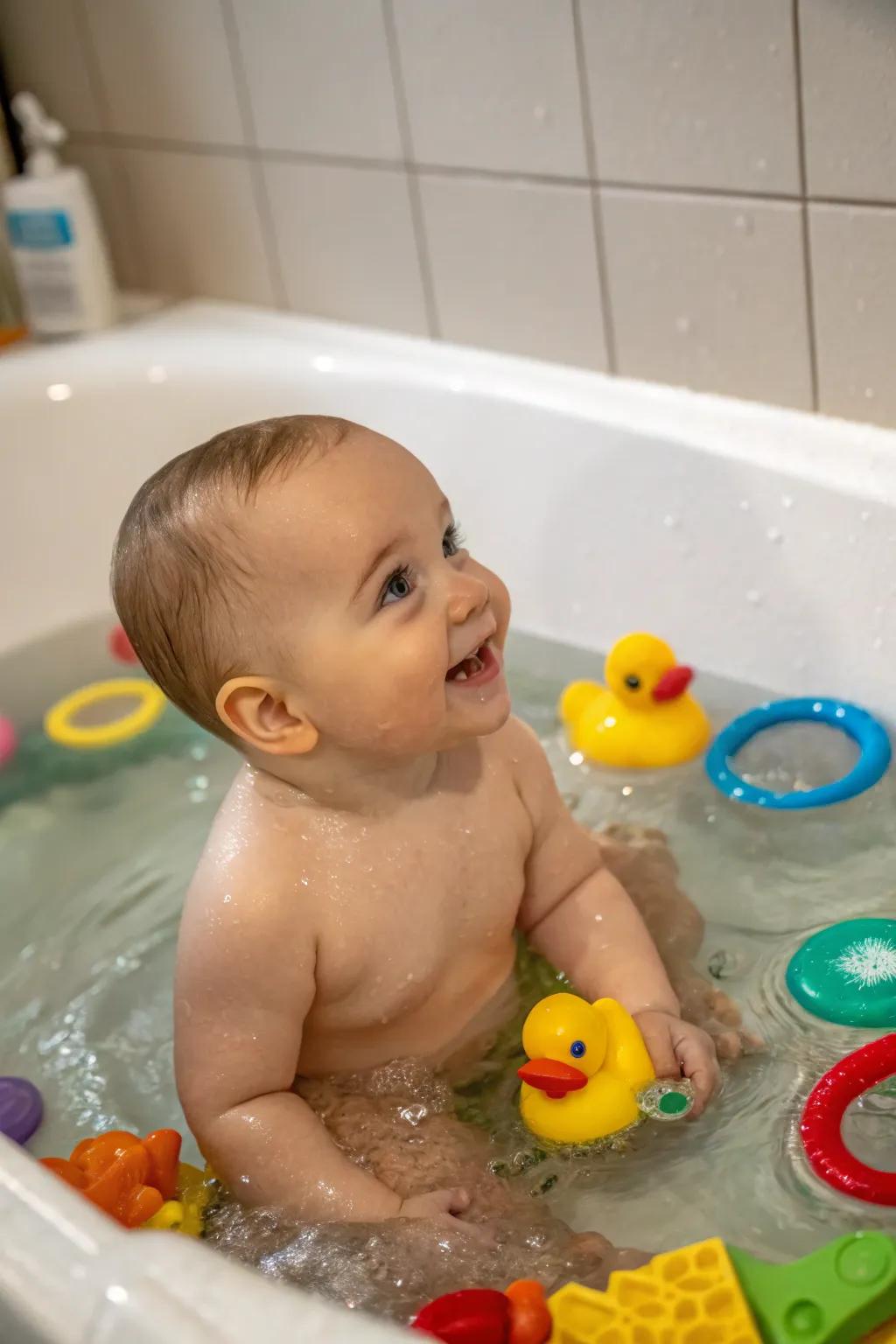 Splashing around in a world of fun and safety.