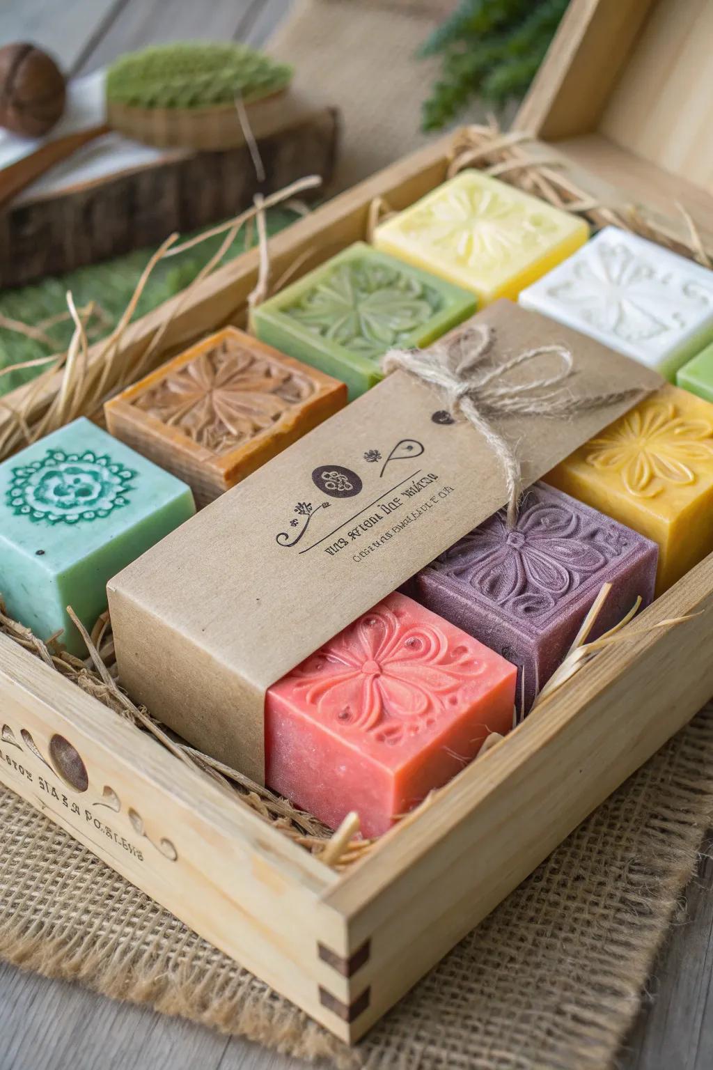 Artisanal cleansing bars extend a lavish and personal flourish.
