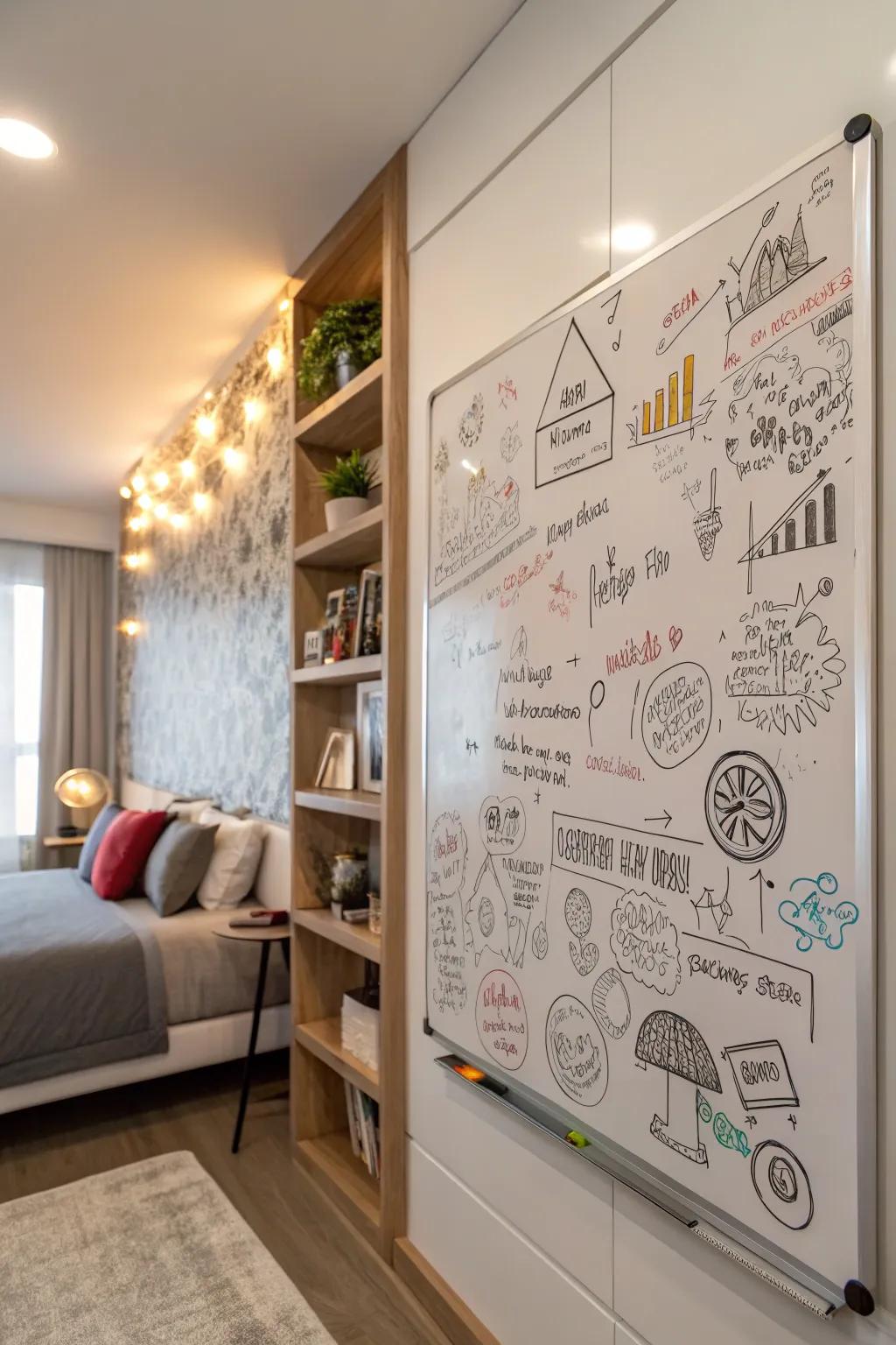 Showcase your artistic flair with imaginative doodles.