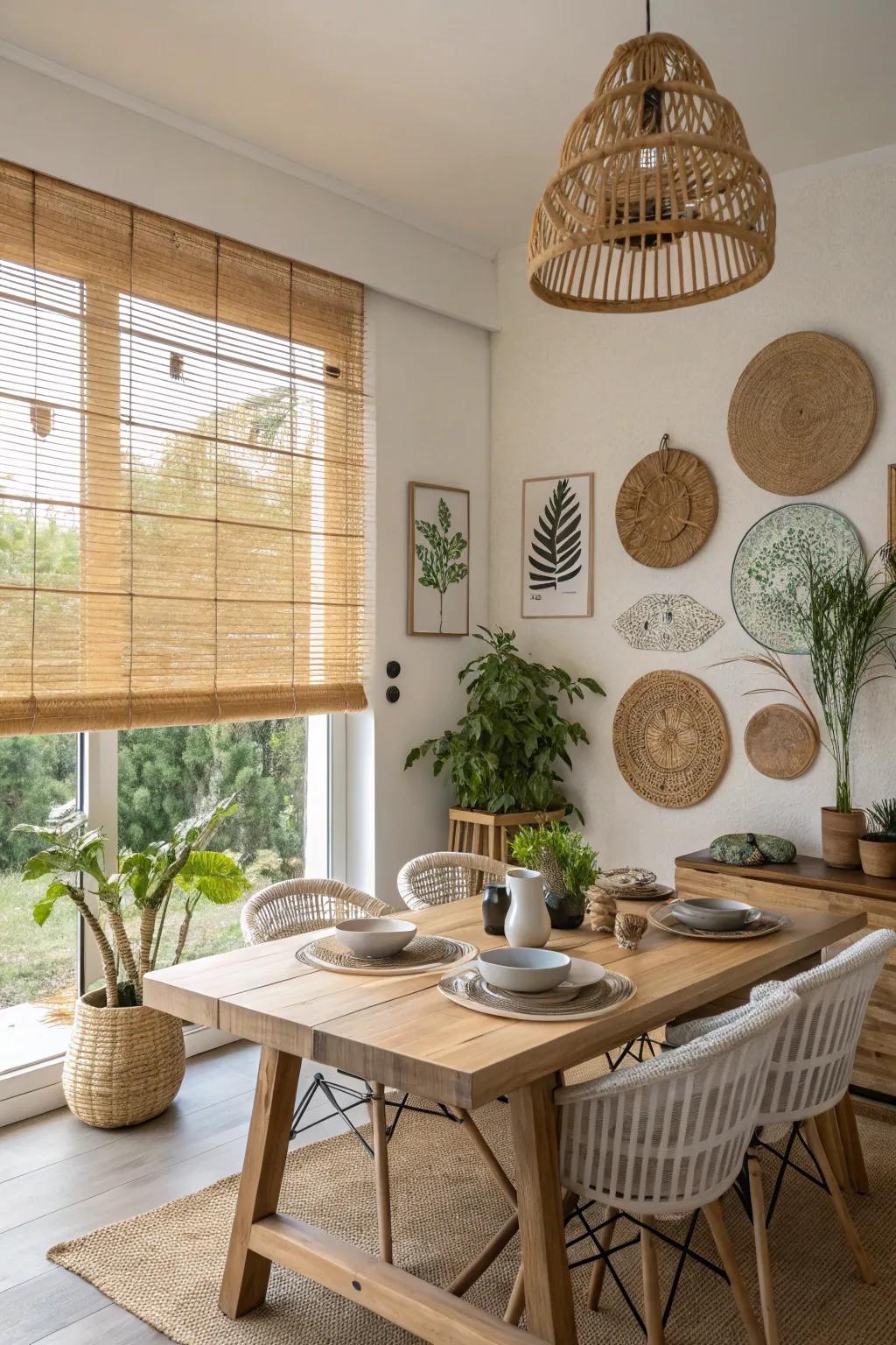 For a sustainable design, choose environmentally friendly materials.