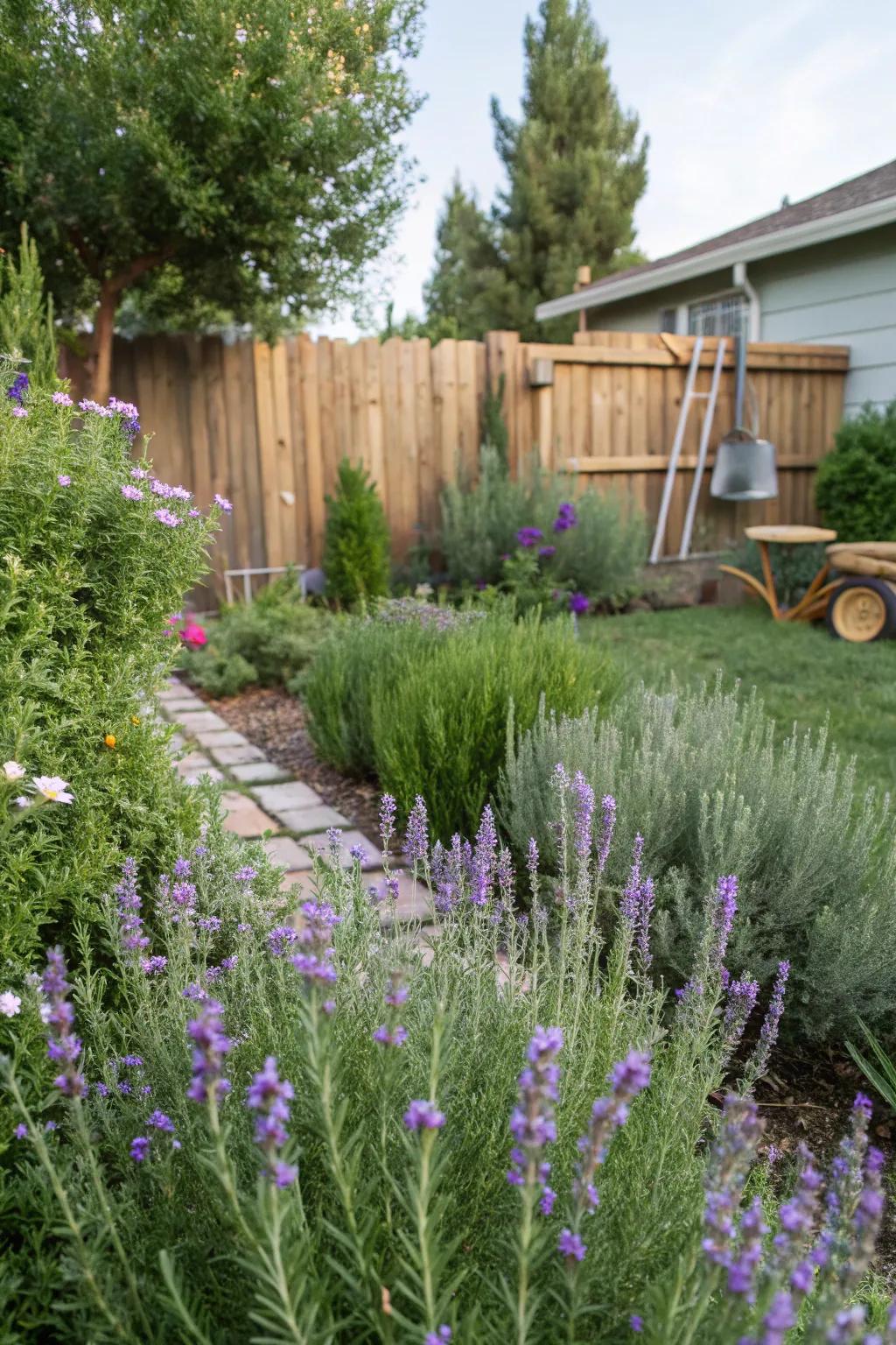 Natural pest control with aromatic herbs.
