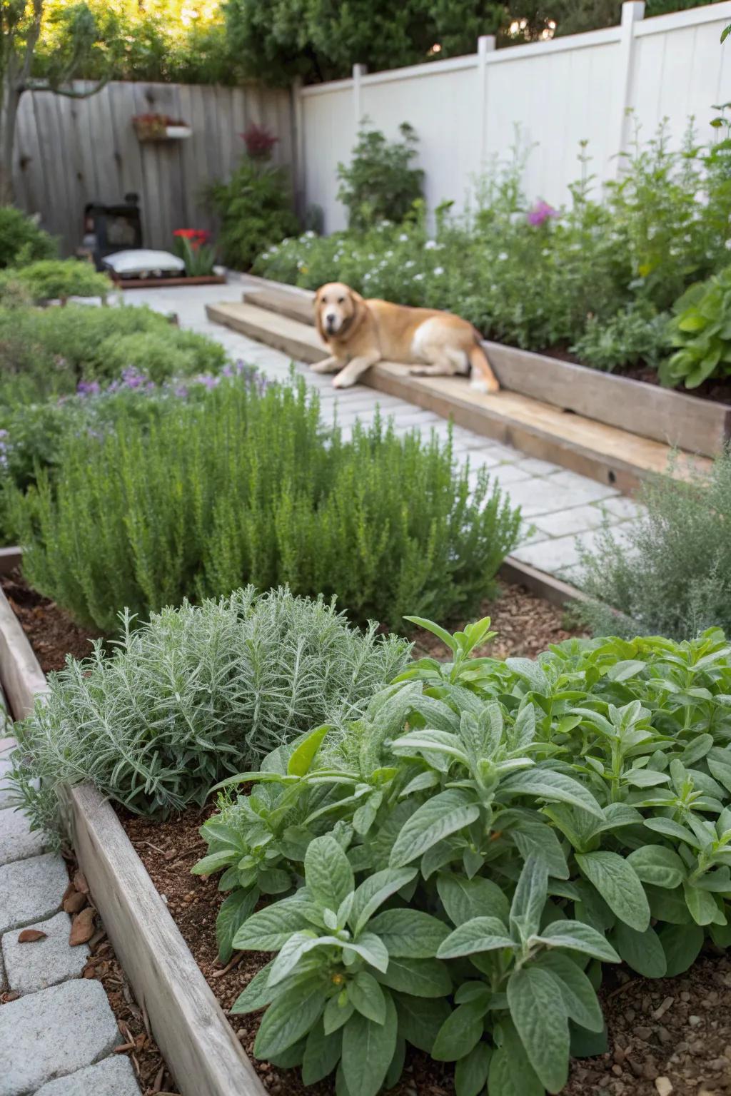 Flea-repelling plants provide natural protection for your pet.