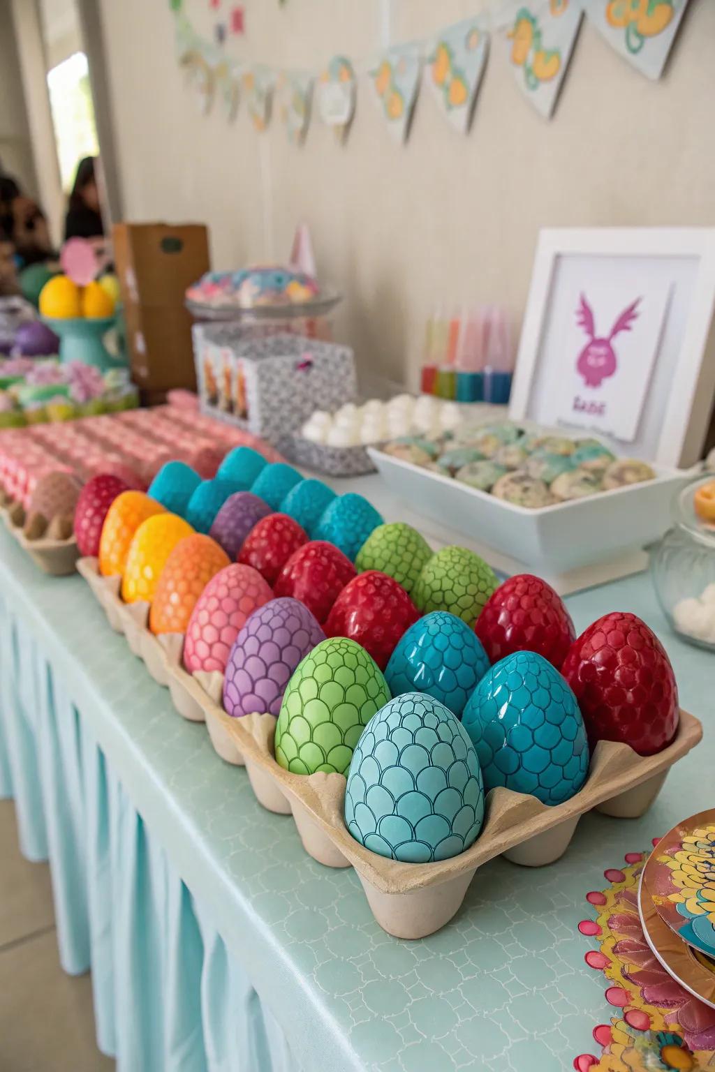 A dragon egg expedition introduces excitement and adventure to the event.