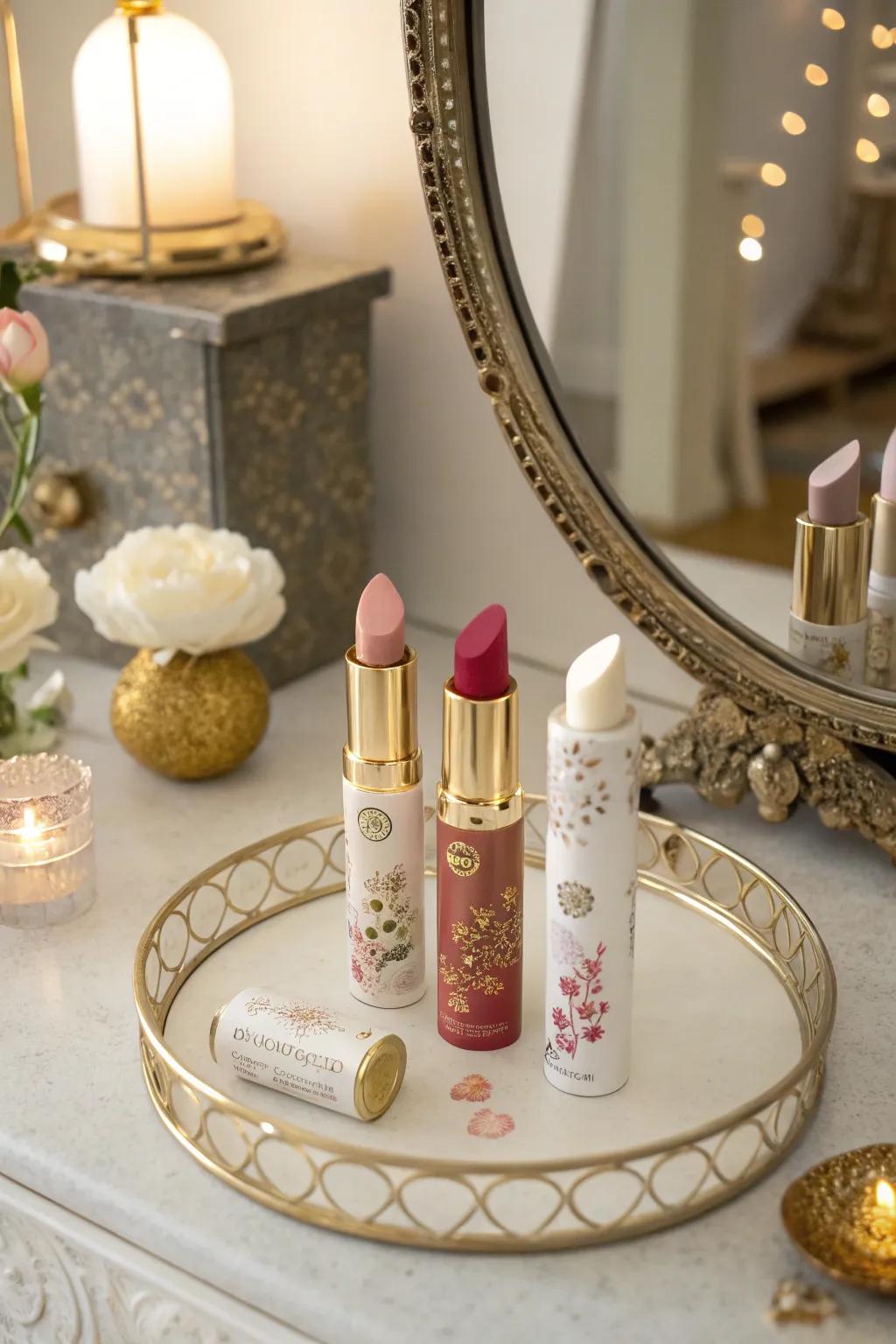 Keep your lips soothed with this care set.