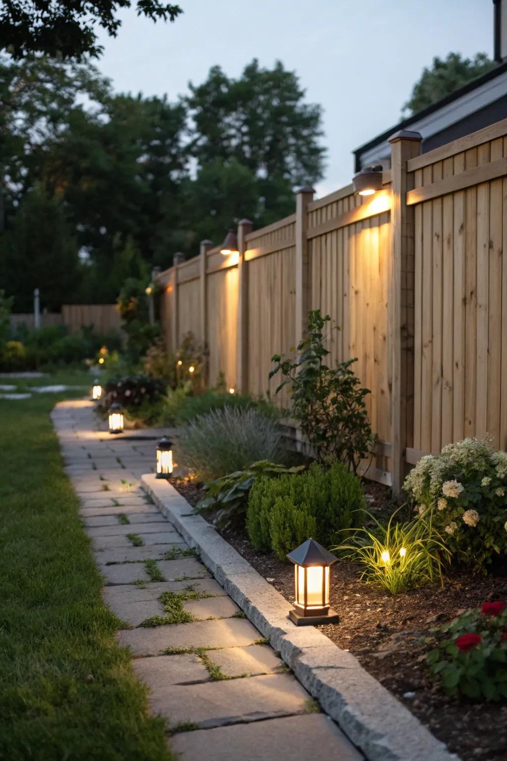 Beams can accentuate the finest elements of your garden.