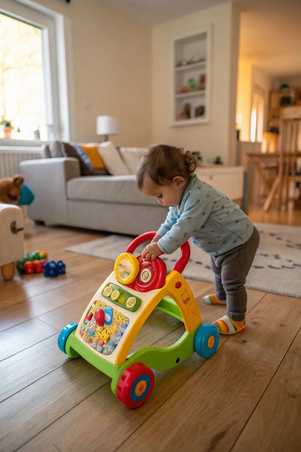 Step into adventure using a trusty push walker.