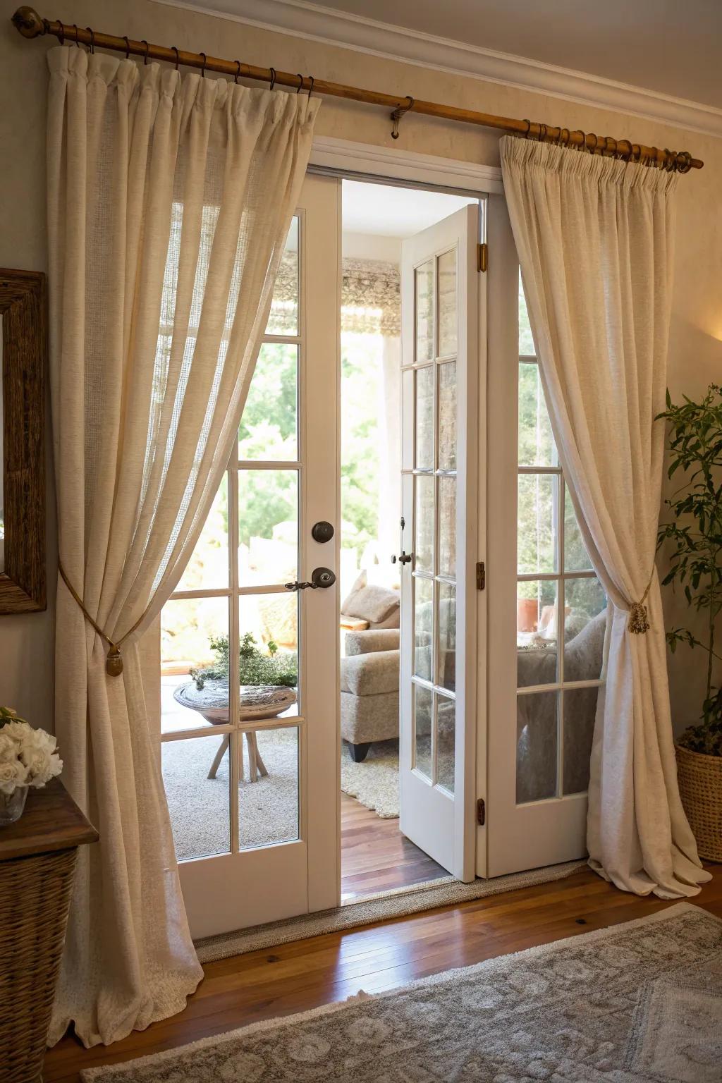 Eco-friendly curtains combine style with environmental responsibility.