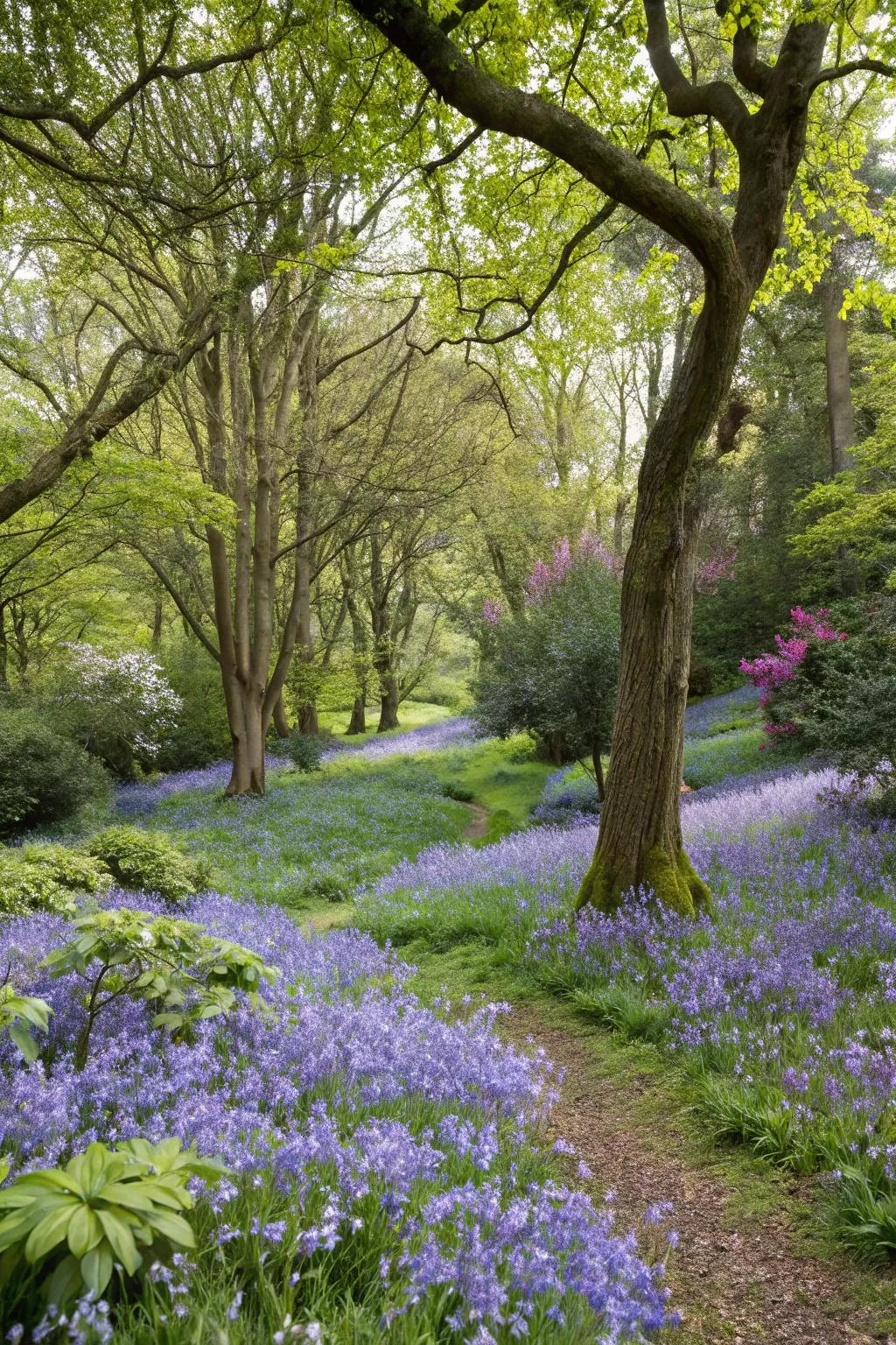 Shade-loving bulbs bring early cheer to the garden.