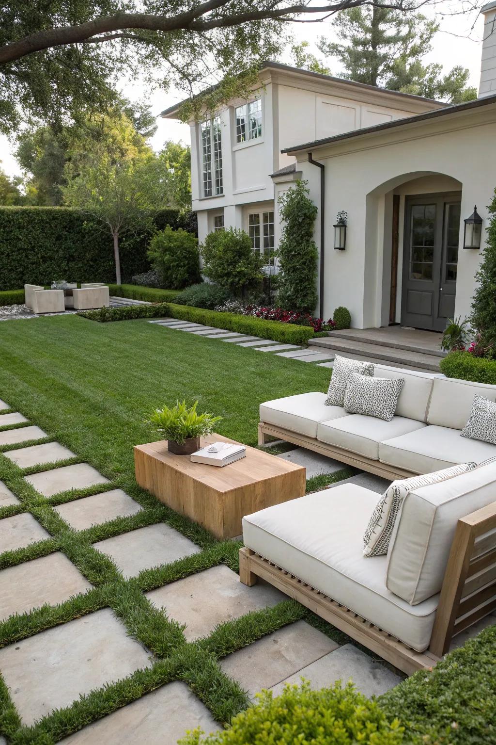 Embrace adaptability with modular seating.