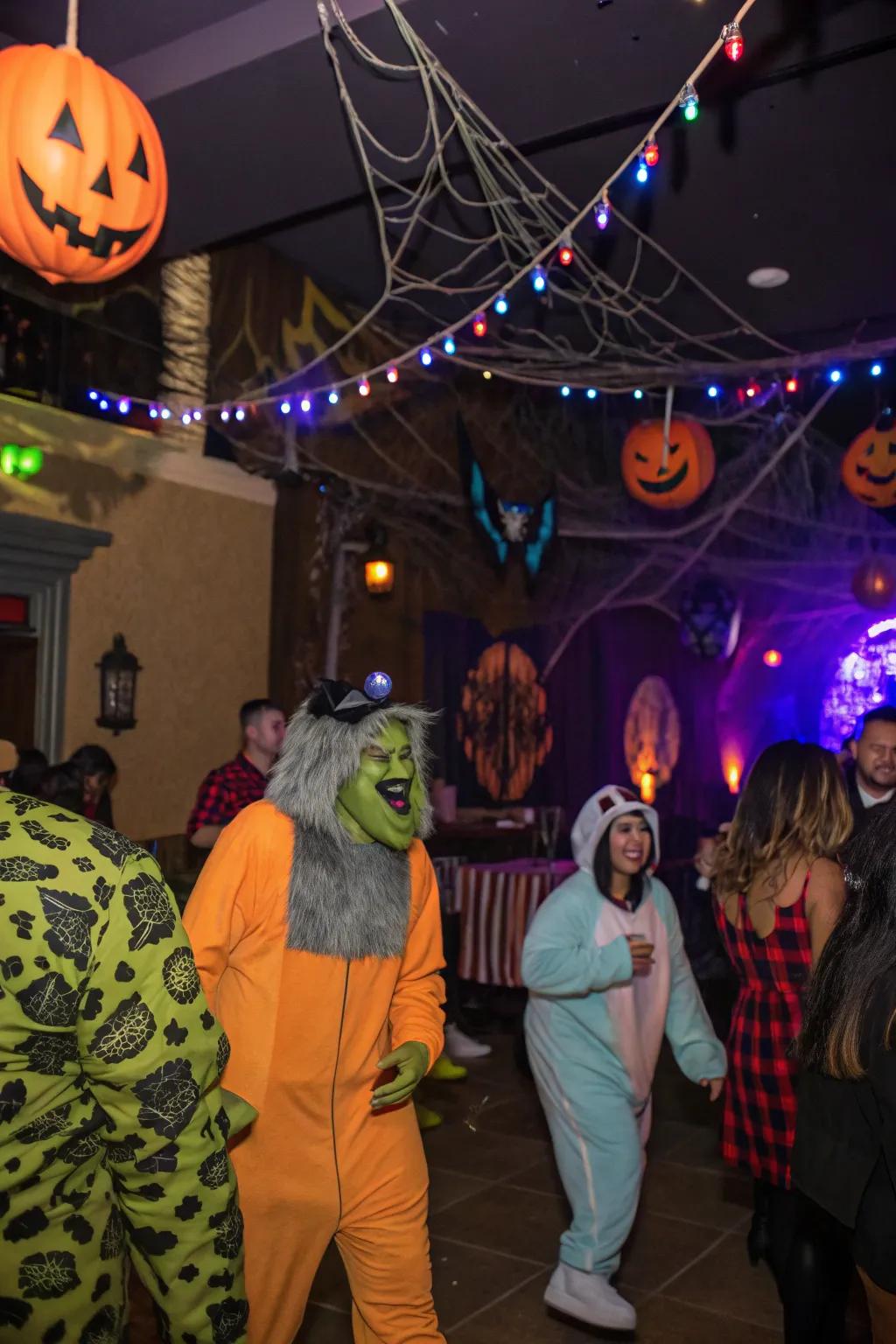 Dance the night away at a timeless giant monster get-together.
